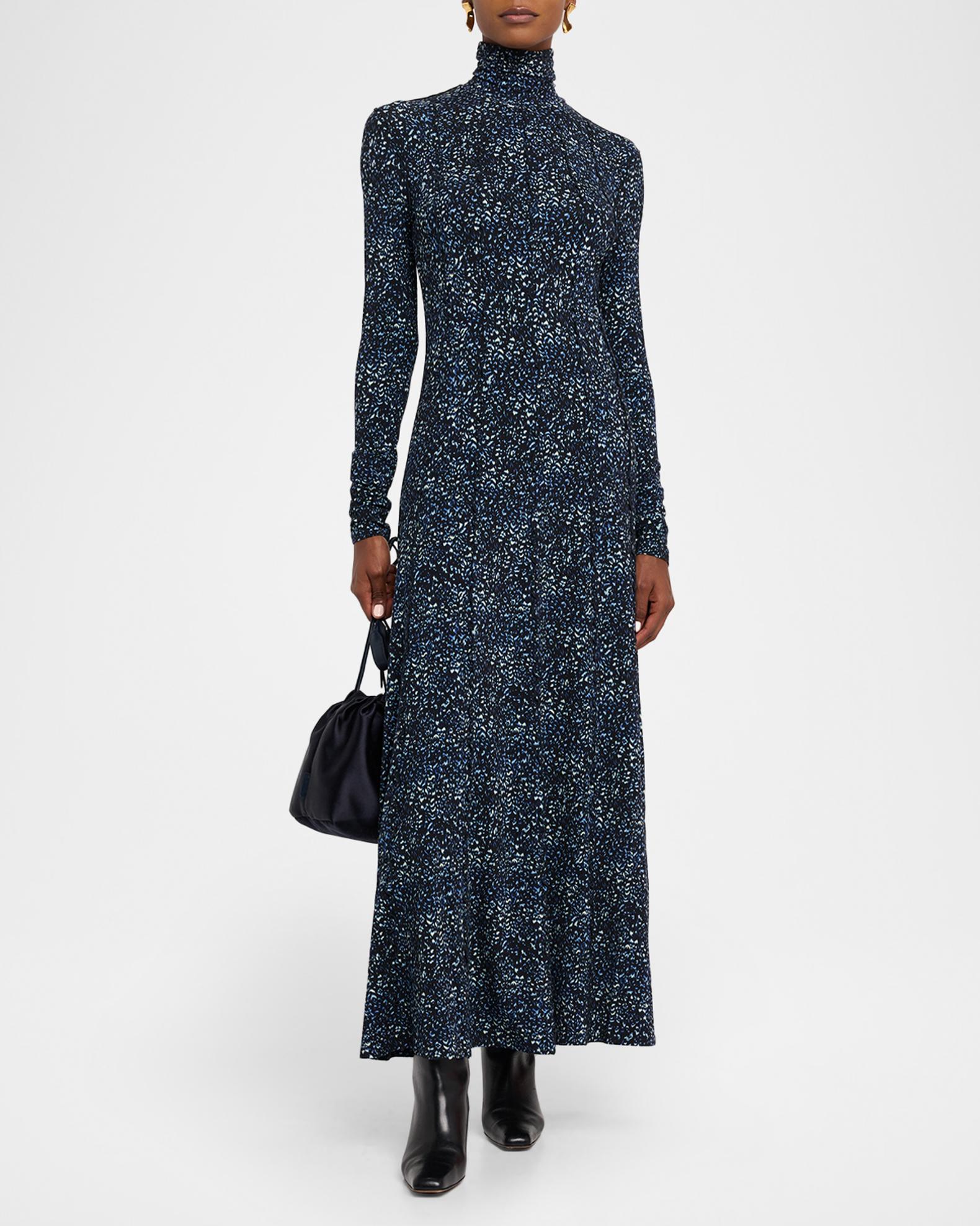 mabel jersey dress Proenza Schouler White Label Mabel Cheetah Jersey Dress