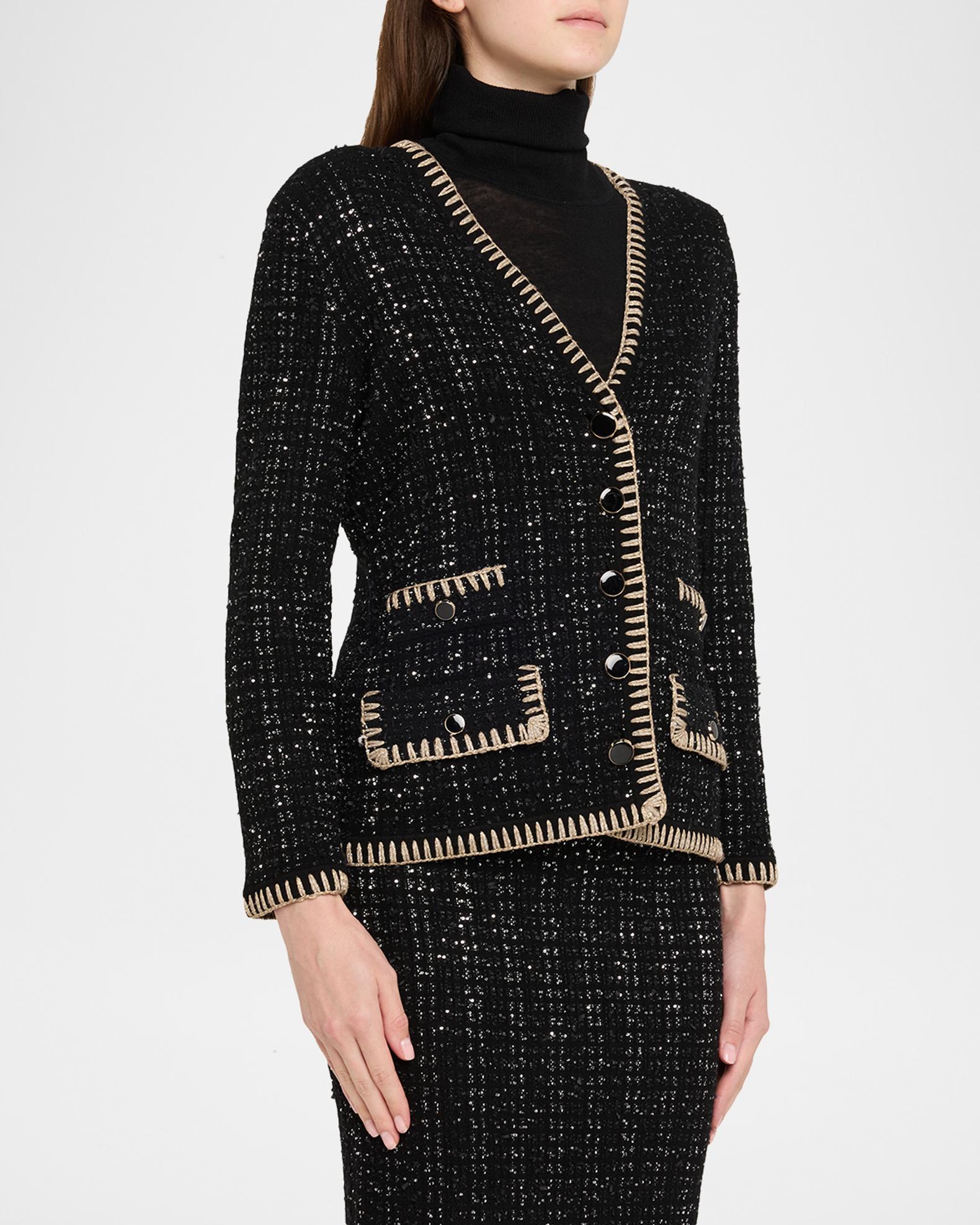 Veronica Beard Ceriani Knit Jacket | Neiman Marcus