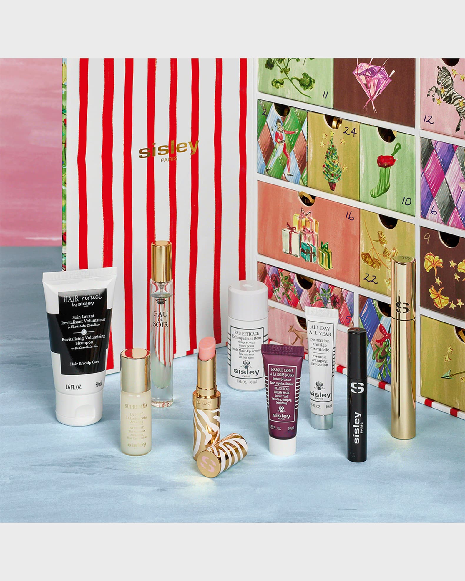 Sisley Paris x Luke Edward Hall 2025 Advent Calendar | Neiman Marcus