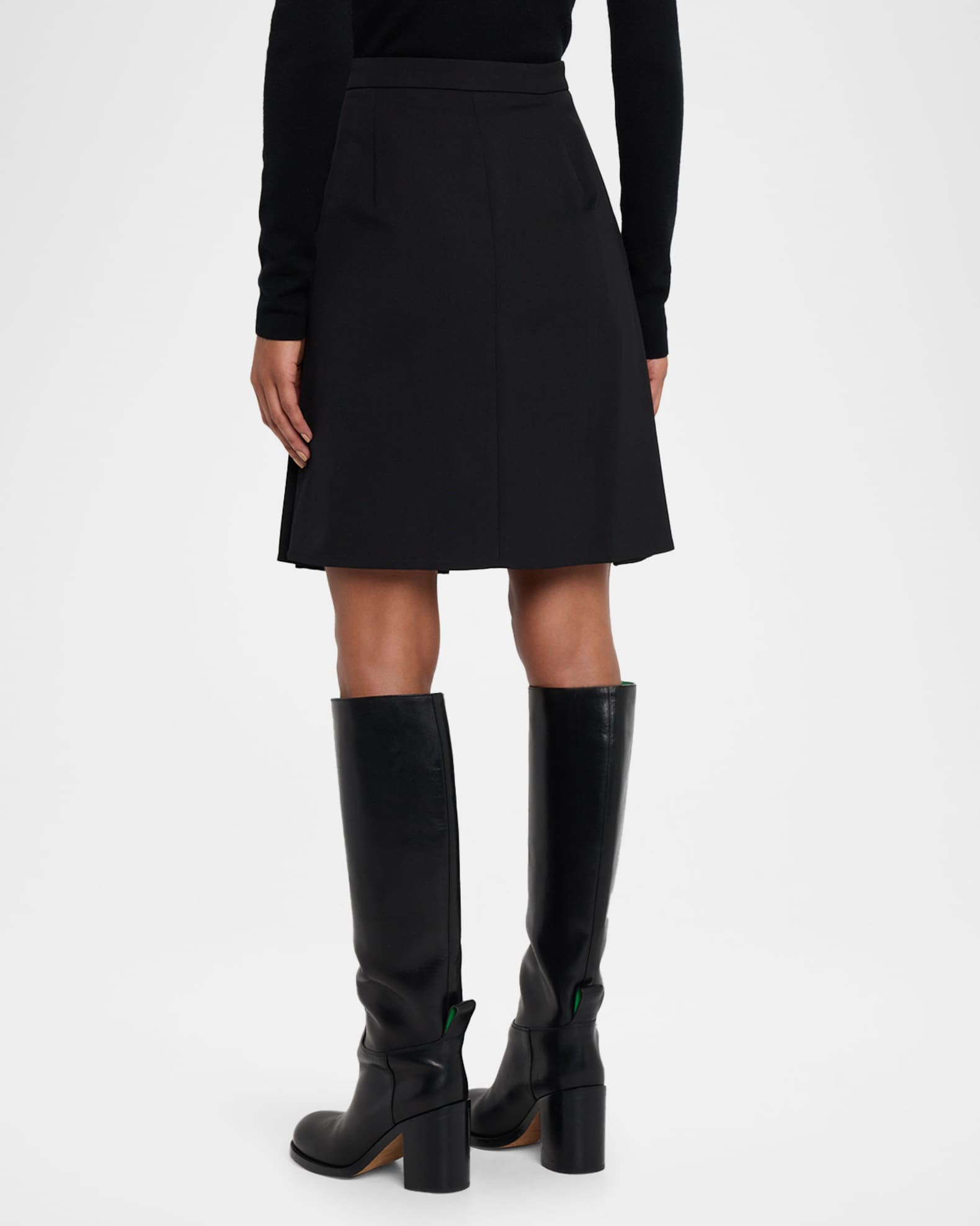 Burberry Eleonora Pleated Skirt | Neiman Marcus
