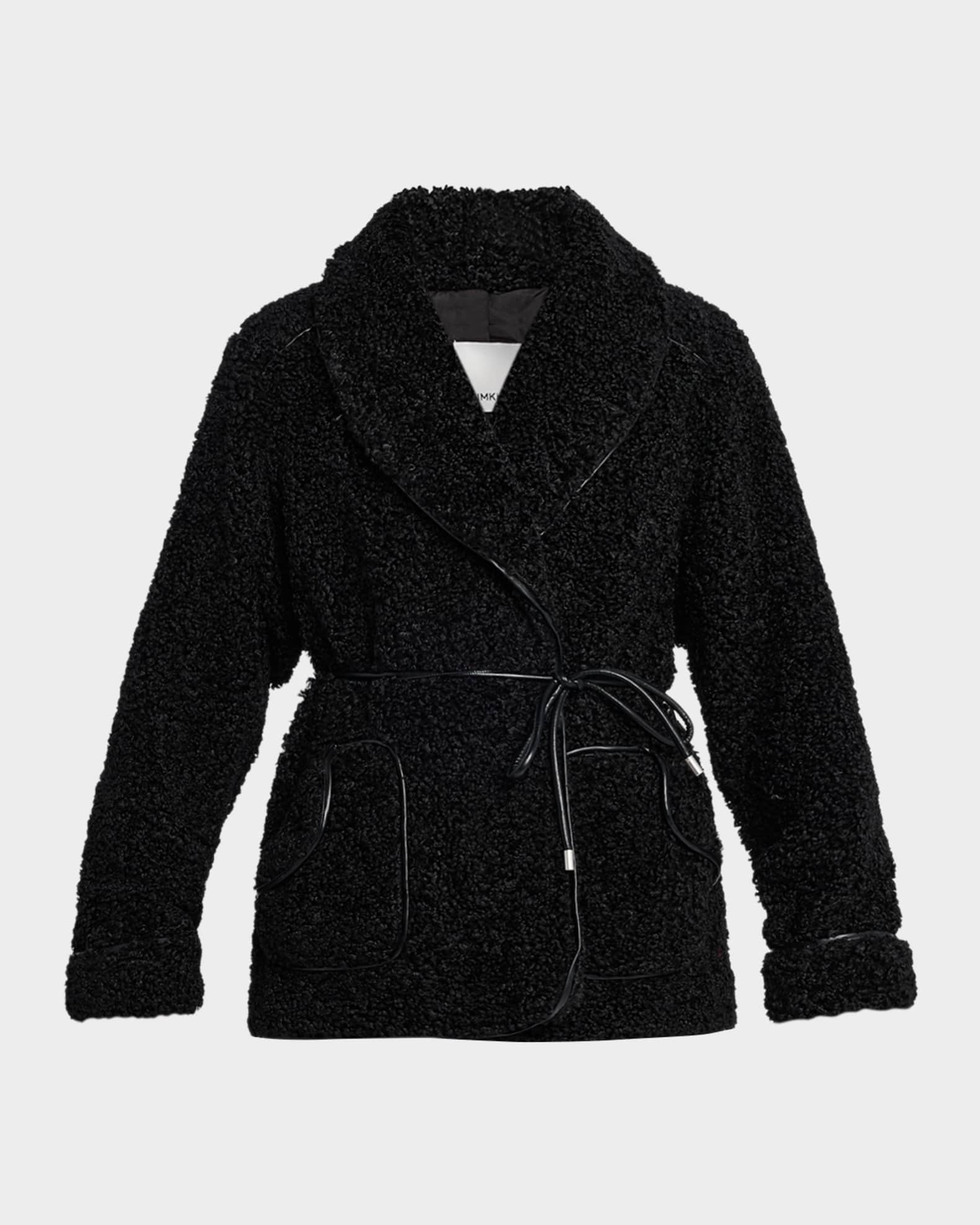 shimak_k SIMKHAI Kimia Tie Waist Sherpa Jacket | Neiman Marcus