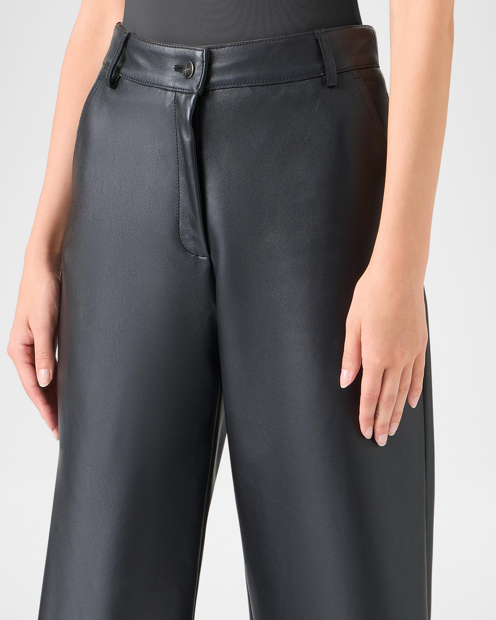 Akris Finny Leather Bermuda Shorts | Neiman Marcus
