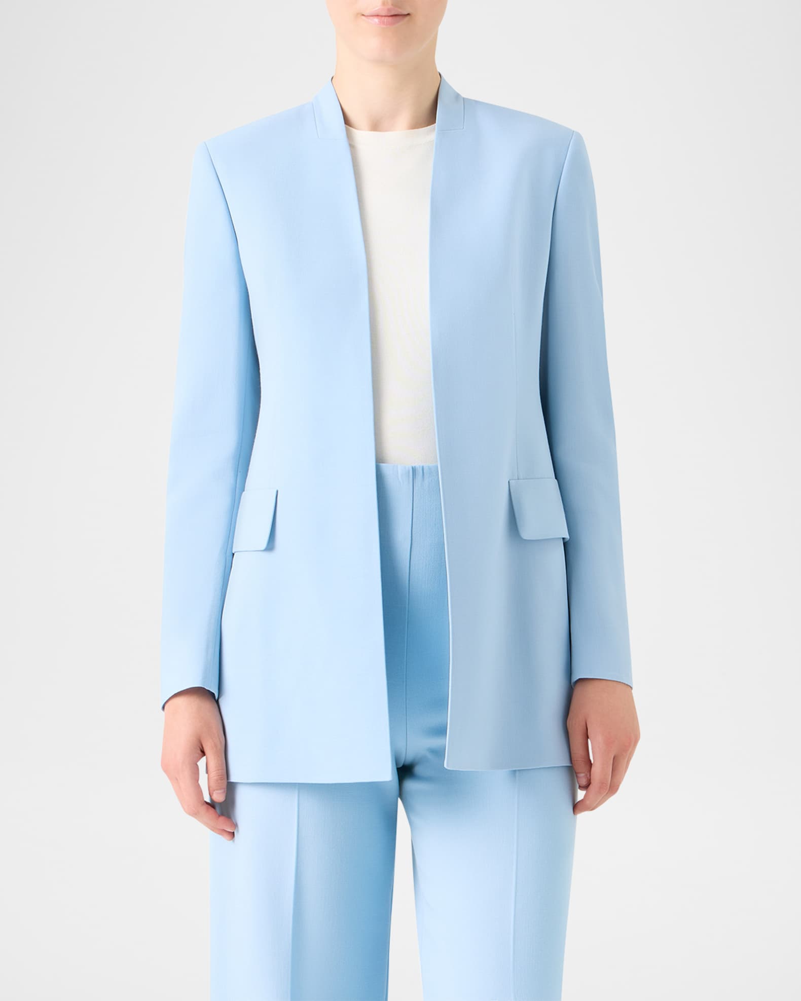 ONE BLAZER DASH A CUT その他 esquisse Marcus Neiman | Jacket Blazer Open Slits Front Alvar Akris 2004 Apre その他
