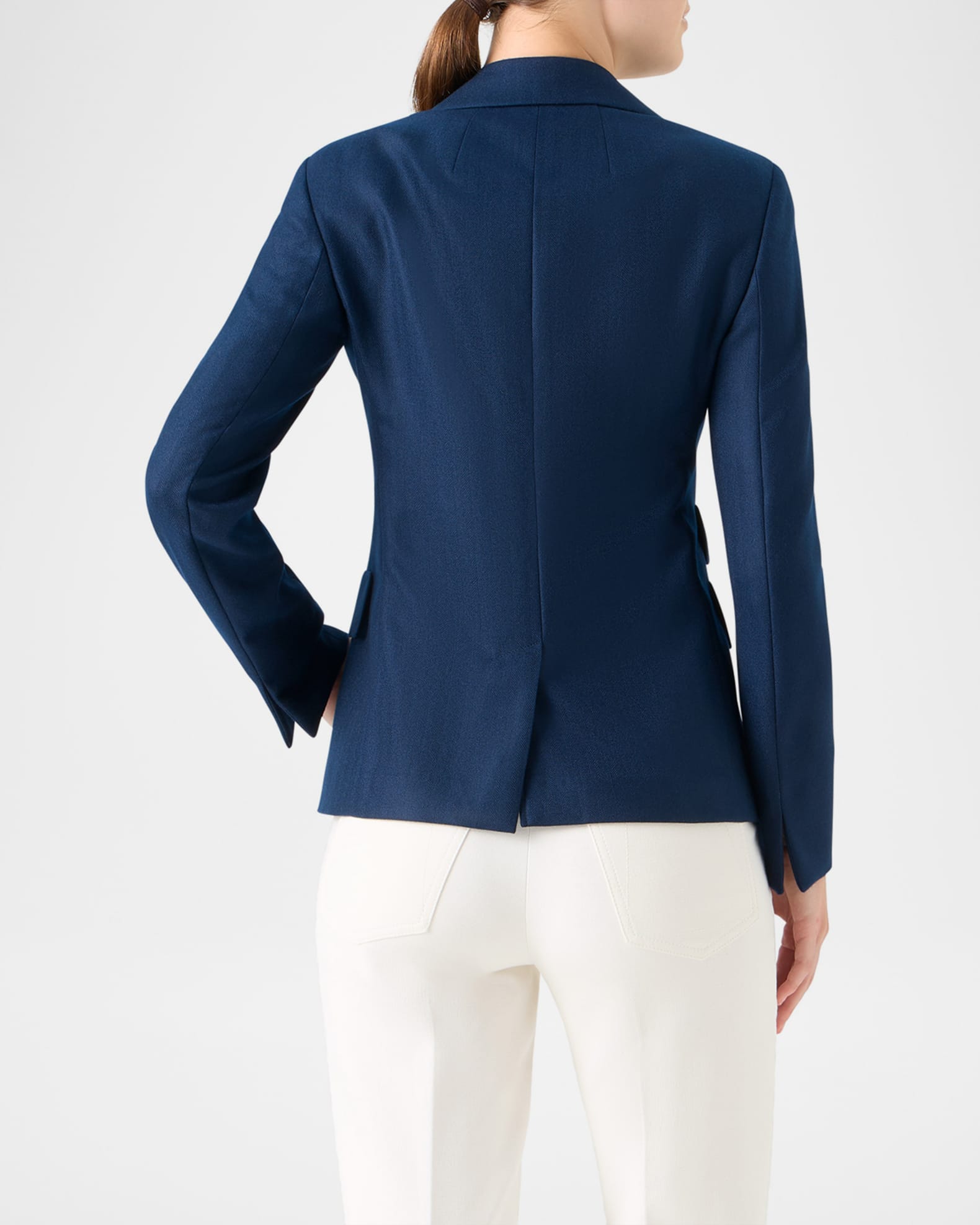 Akris Hans Cashmere Single-Breasted Jacket | Neiman Marcus