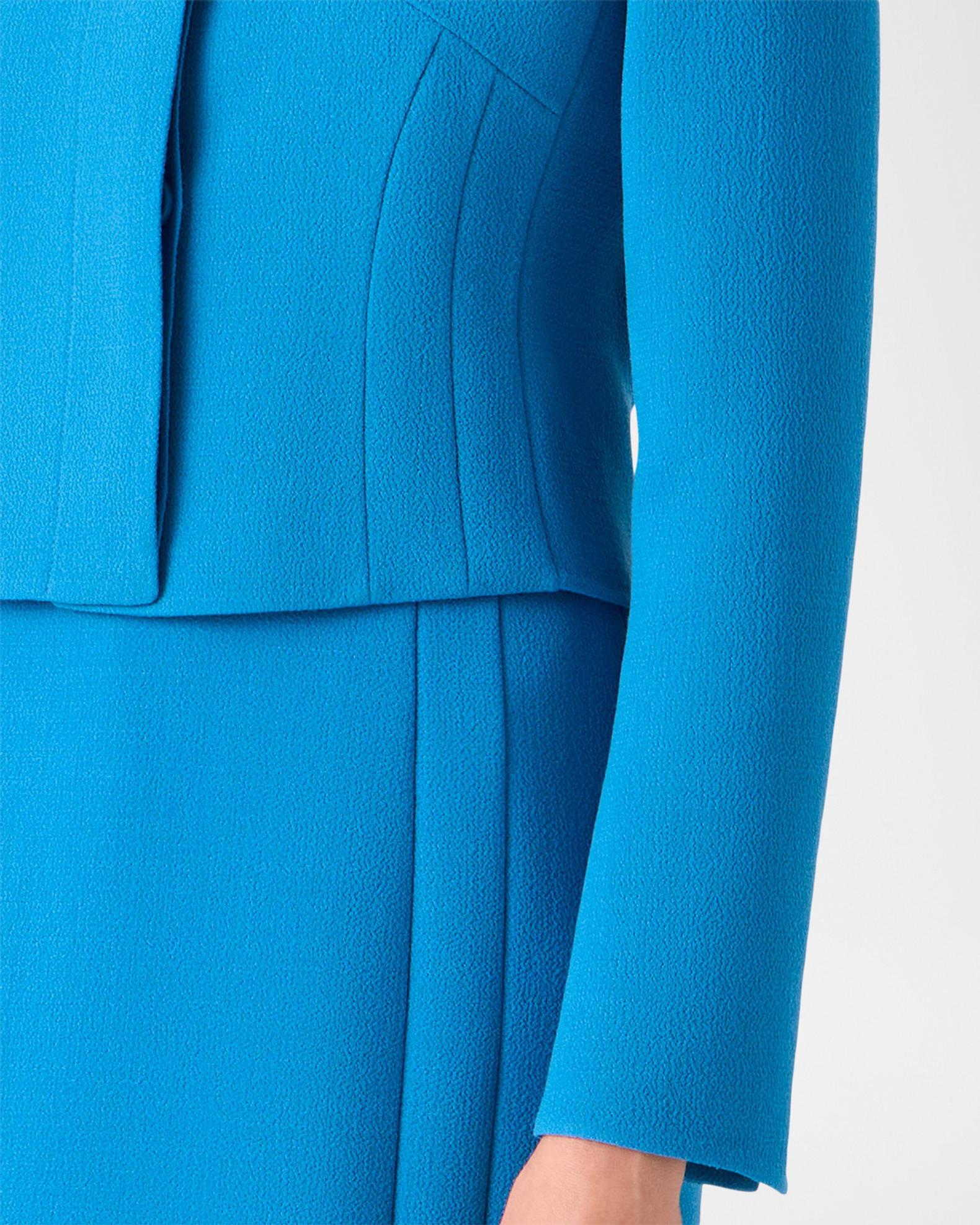 Akris Helios Wool Slim Short Jacket | Neiman Marcus