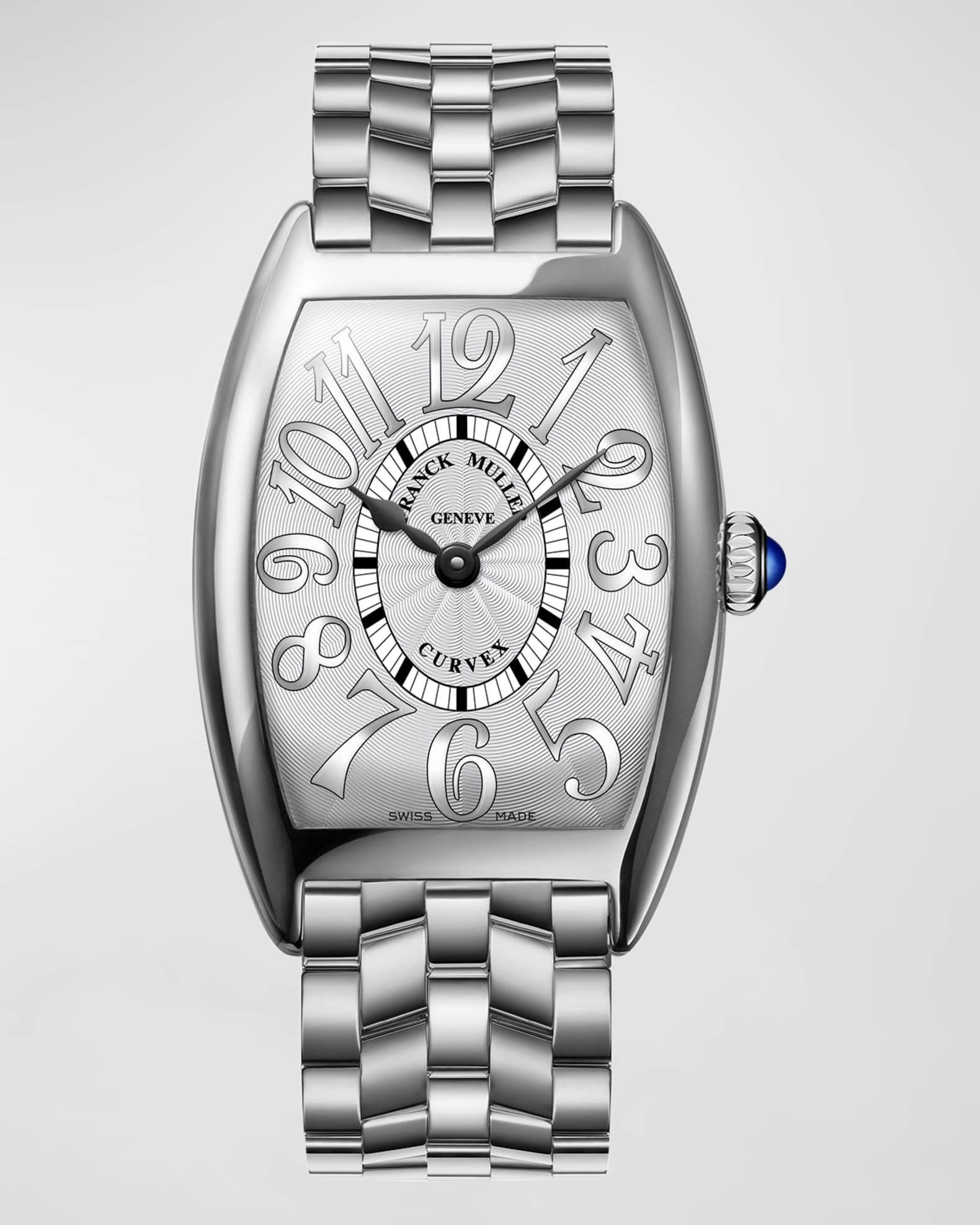 Ladies Curvex Stainless Steel Watch 0