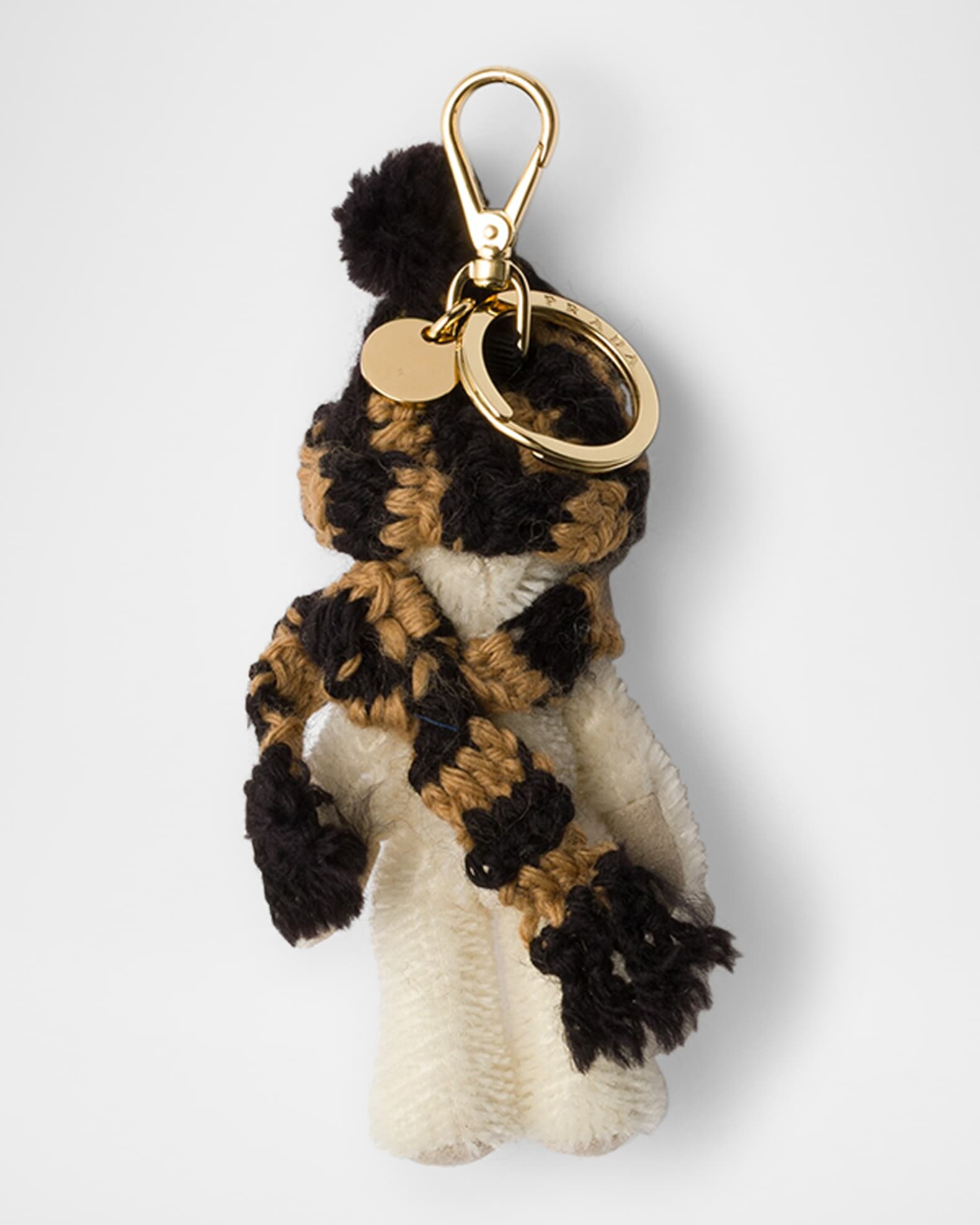 ⚠️最終値下げ⚠️PRADA メタルリング付 Teddy バッグチャーム 追跡送料込 直営店 PRADA メタルリング付 Teddy バッグチャーム (PRADA