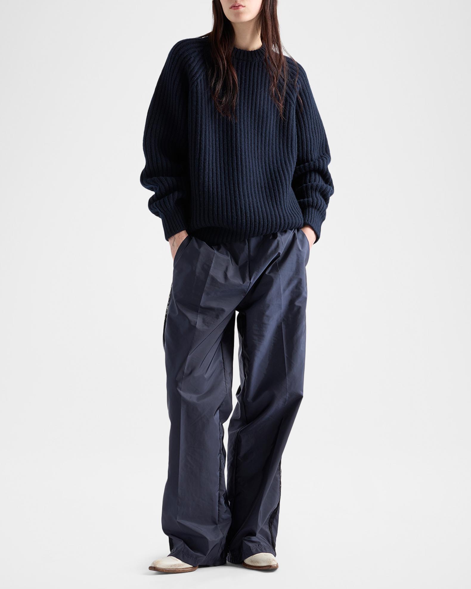 Prada Re-Nylon Wide-Leg Pants | Neiman Marcus