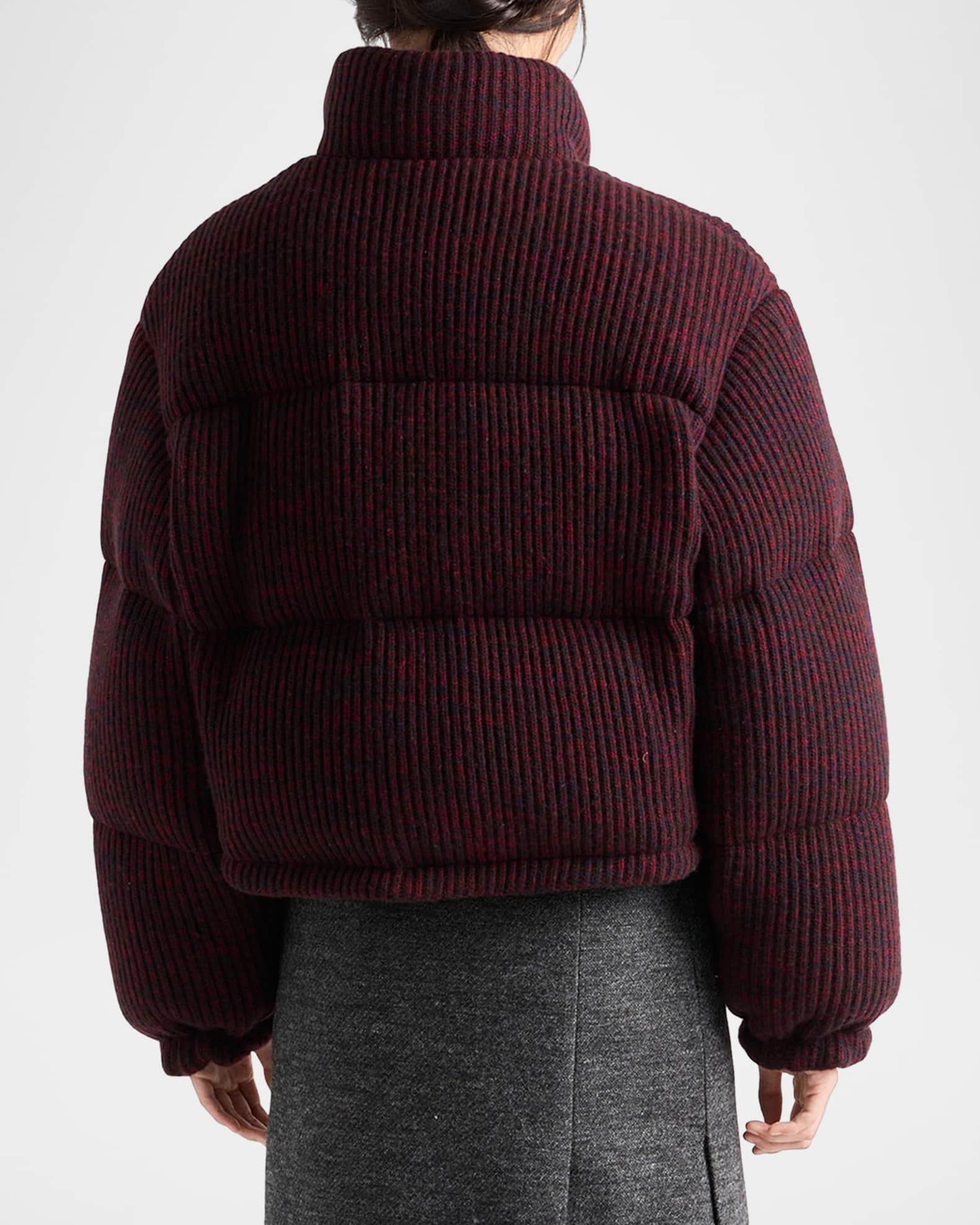 Prada Cashmere and Wool Down Jacket | Neiman Marcus