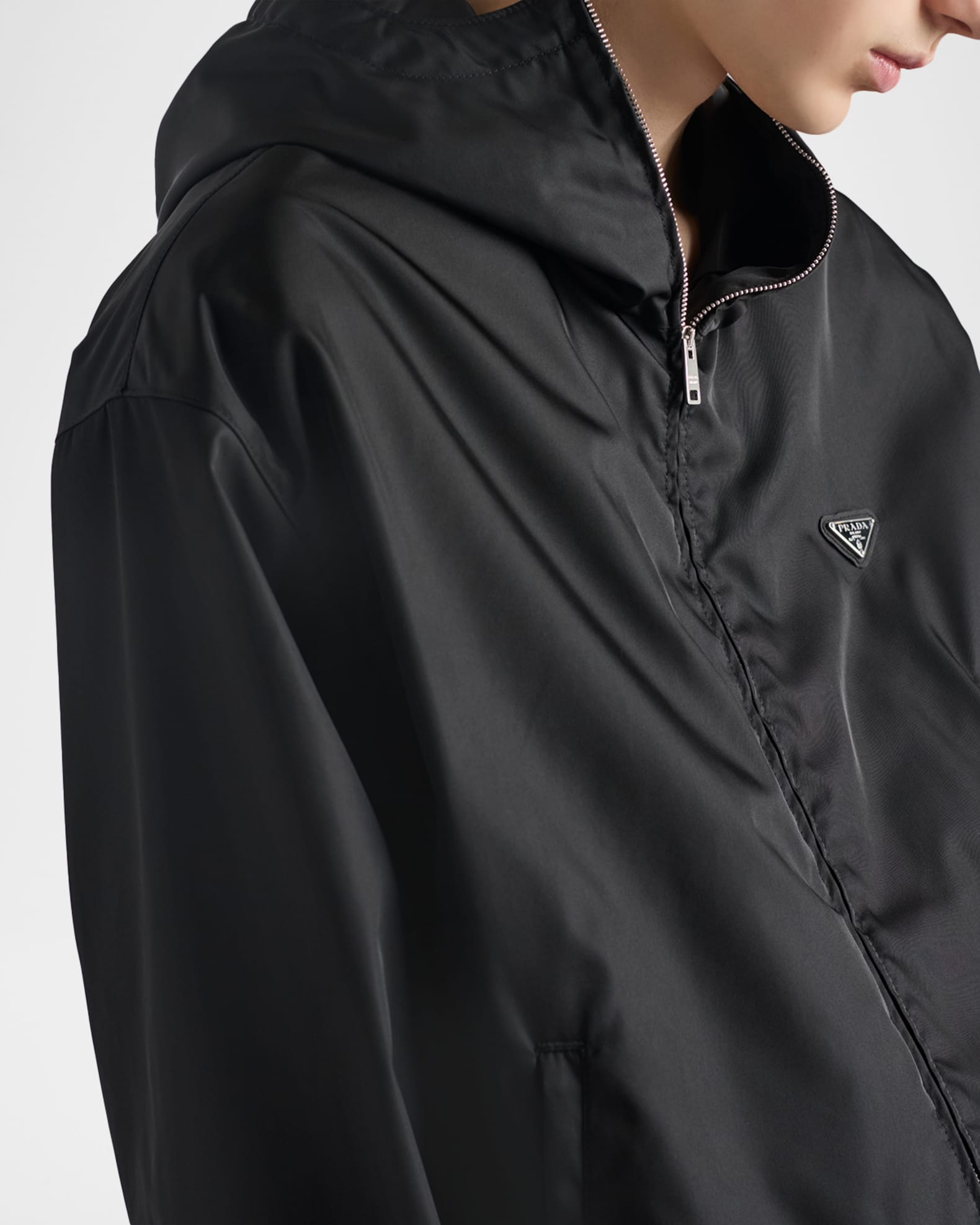Prada Men's Re-Nylon Jacket | Neiman Marcus