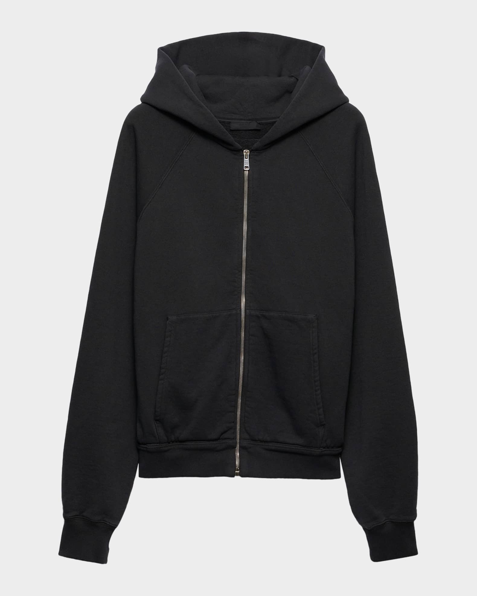 Men's Cotton Fleece Zip Hoodie 0