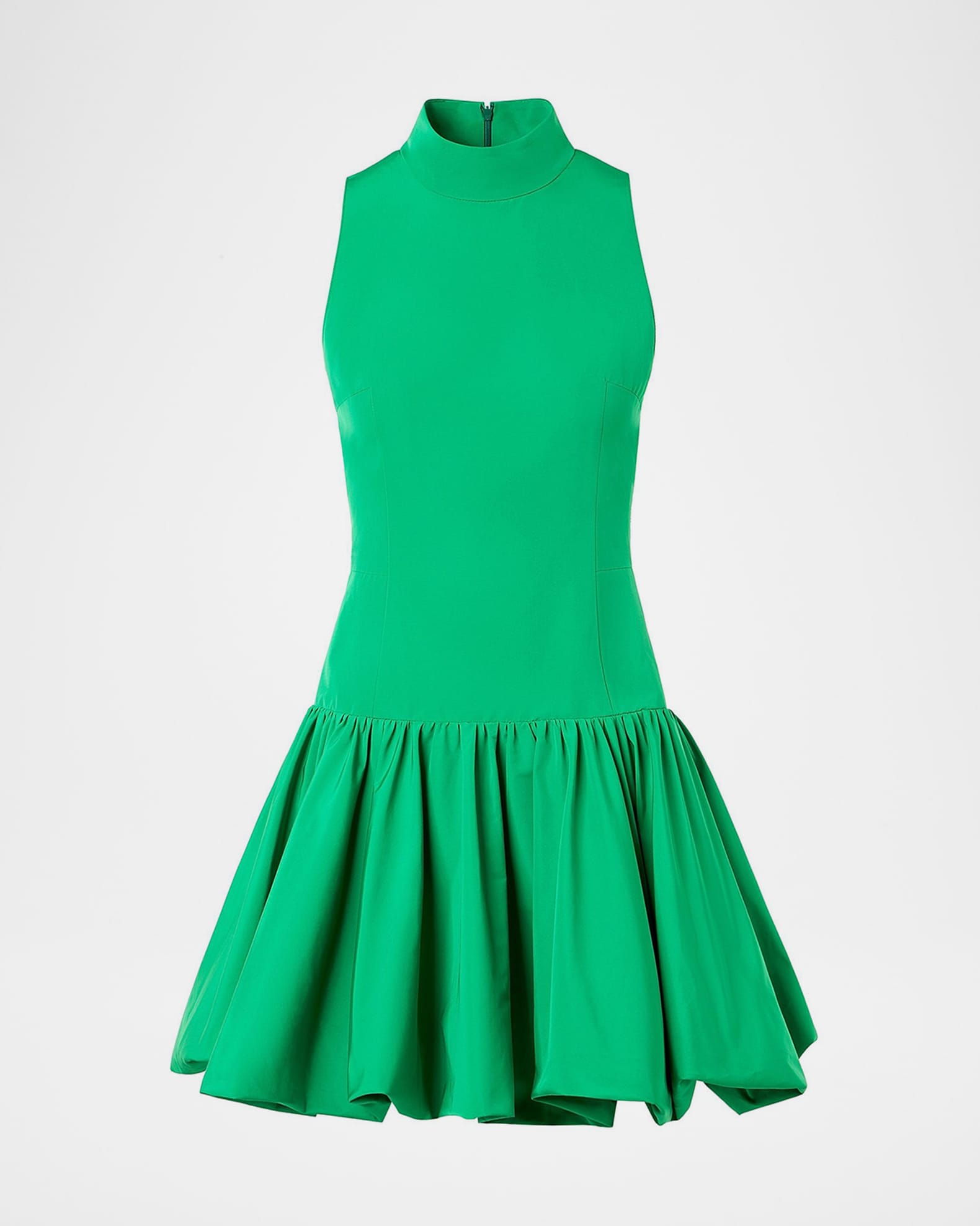 akris green dress Akris // Green Silk Pleated Maxi Dress  VSP Consignment