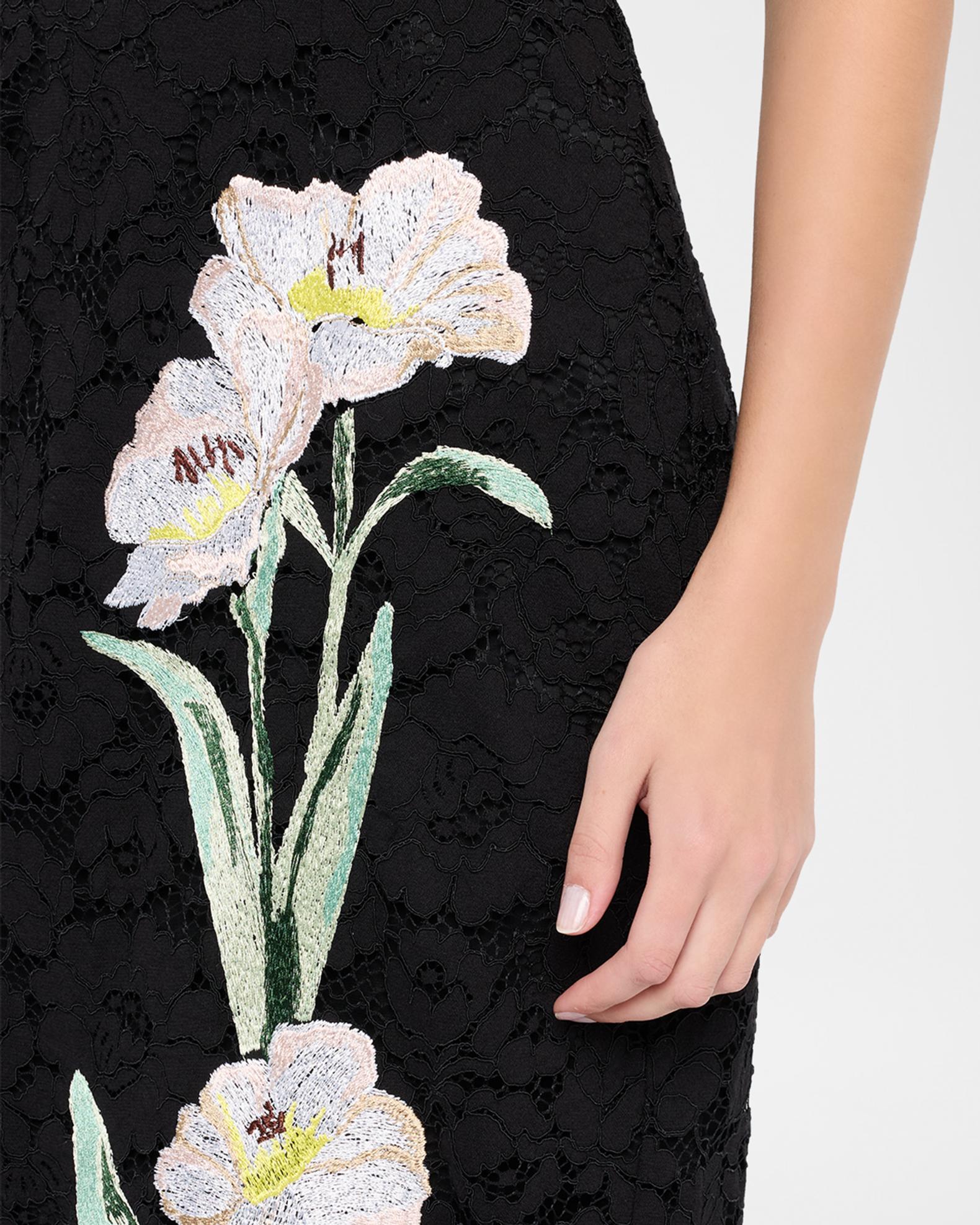 milly 3d floral lace dress Yasmin Butterfly Lace Dress in White/Blue