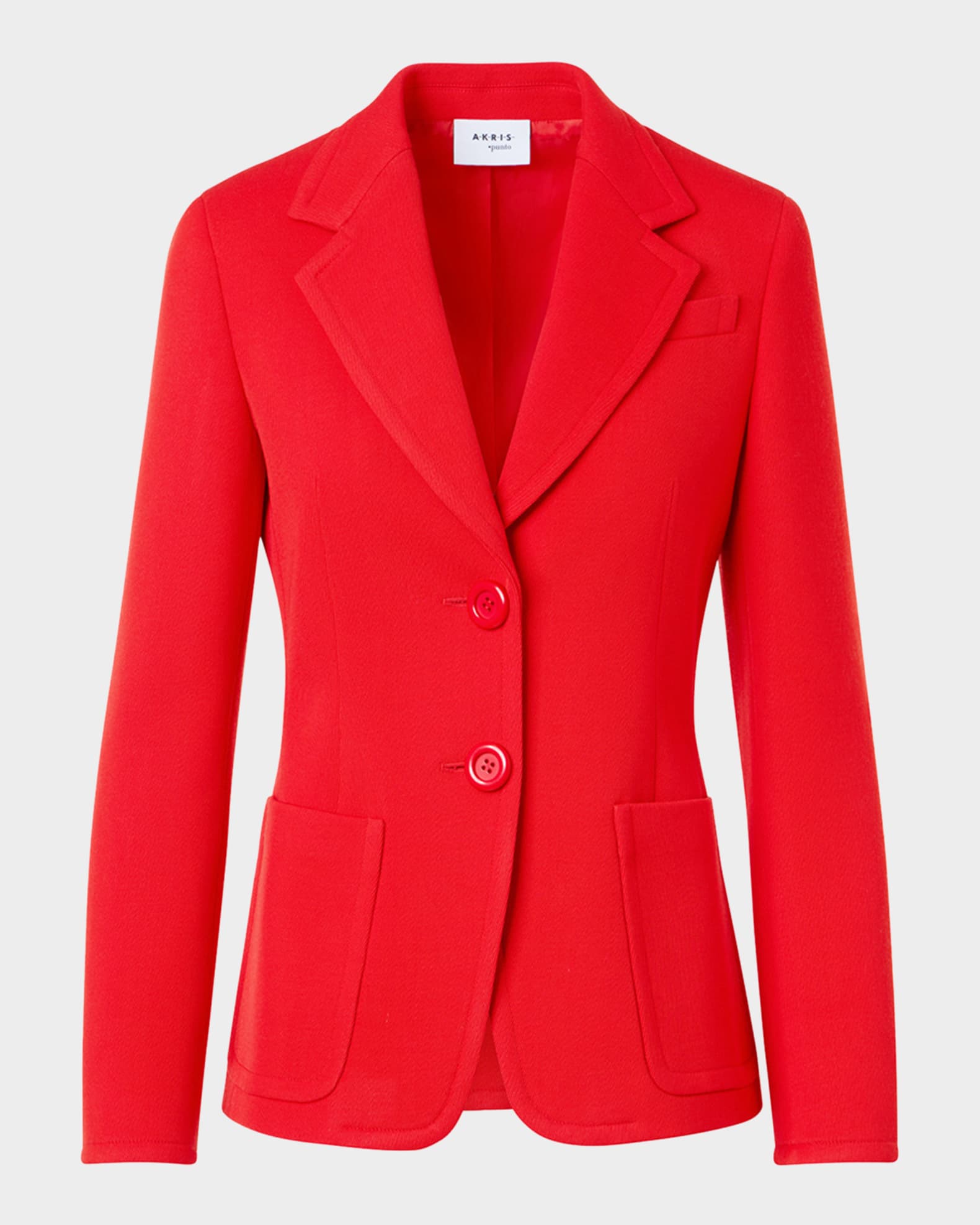 アクリス　AKRIS punto ウールジャケット Akris punto Wool Gabardine Single-Breasted Blazer | Neiman Marcus