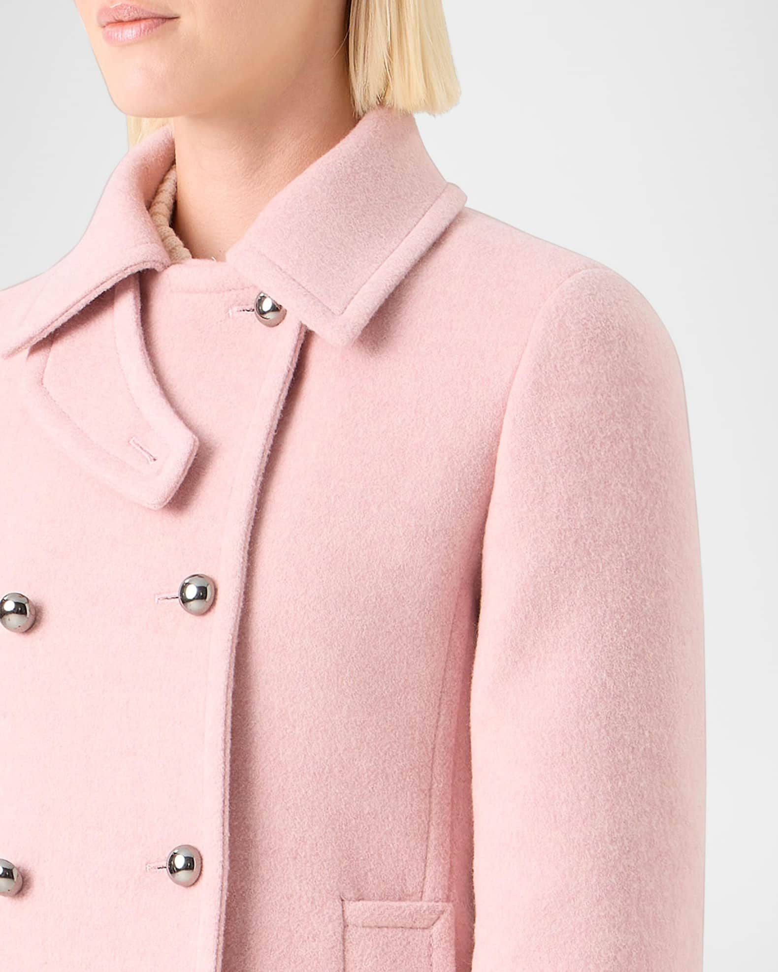 【連休限定価格】AKRIS PUNTO フード付き✨中綿コート✨ピンクカラー 連休限定価格】AKRIS PUNTO フード付き✨中綿コート✨ピンクカラー