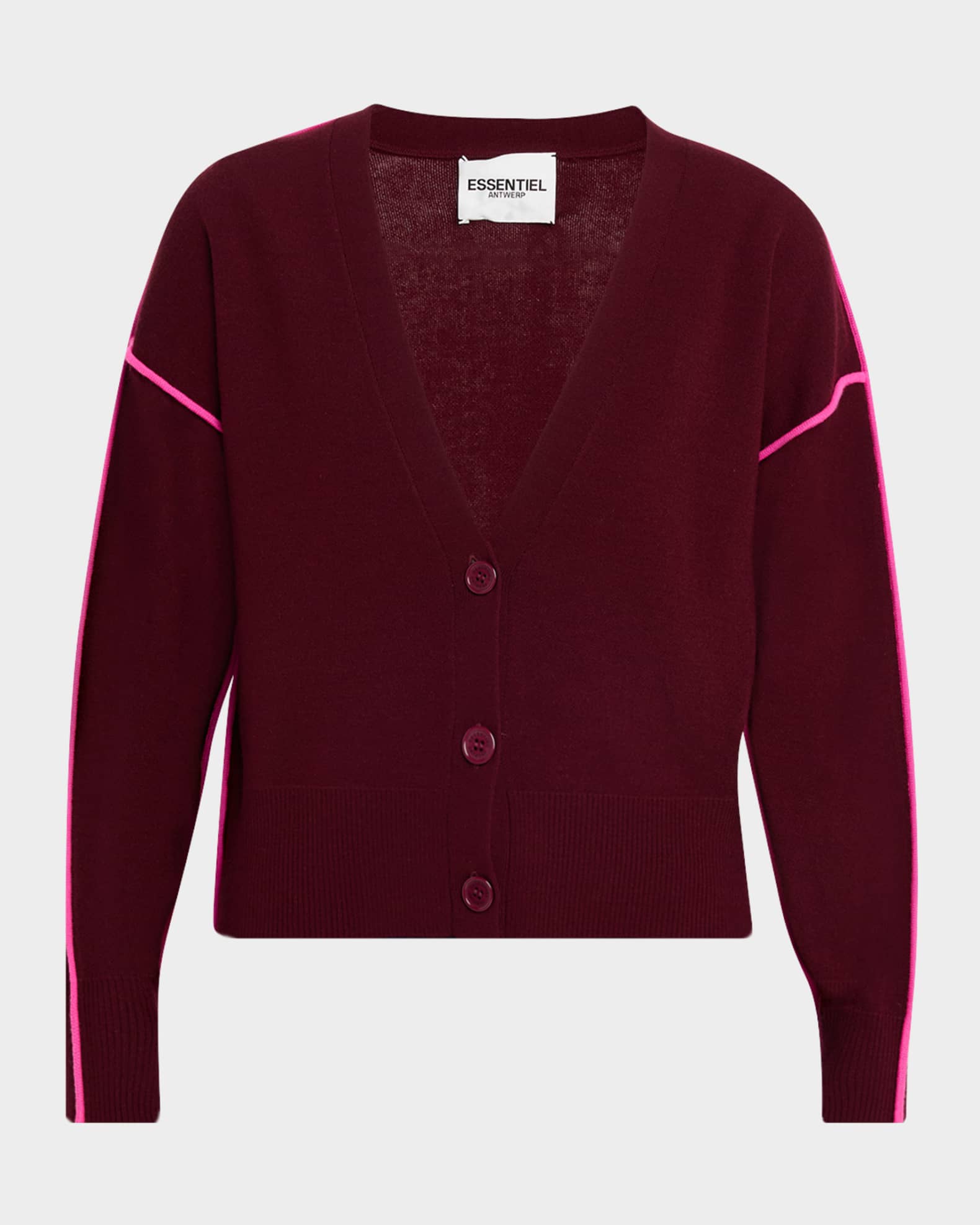 Essentiel Antwerp Ileo Wool-Blend Cardigan | Neiman Marcus