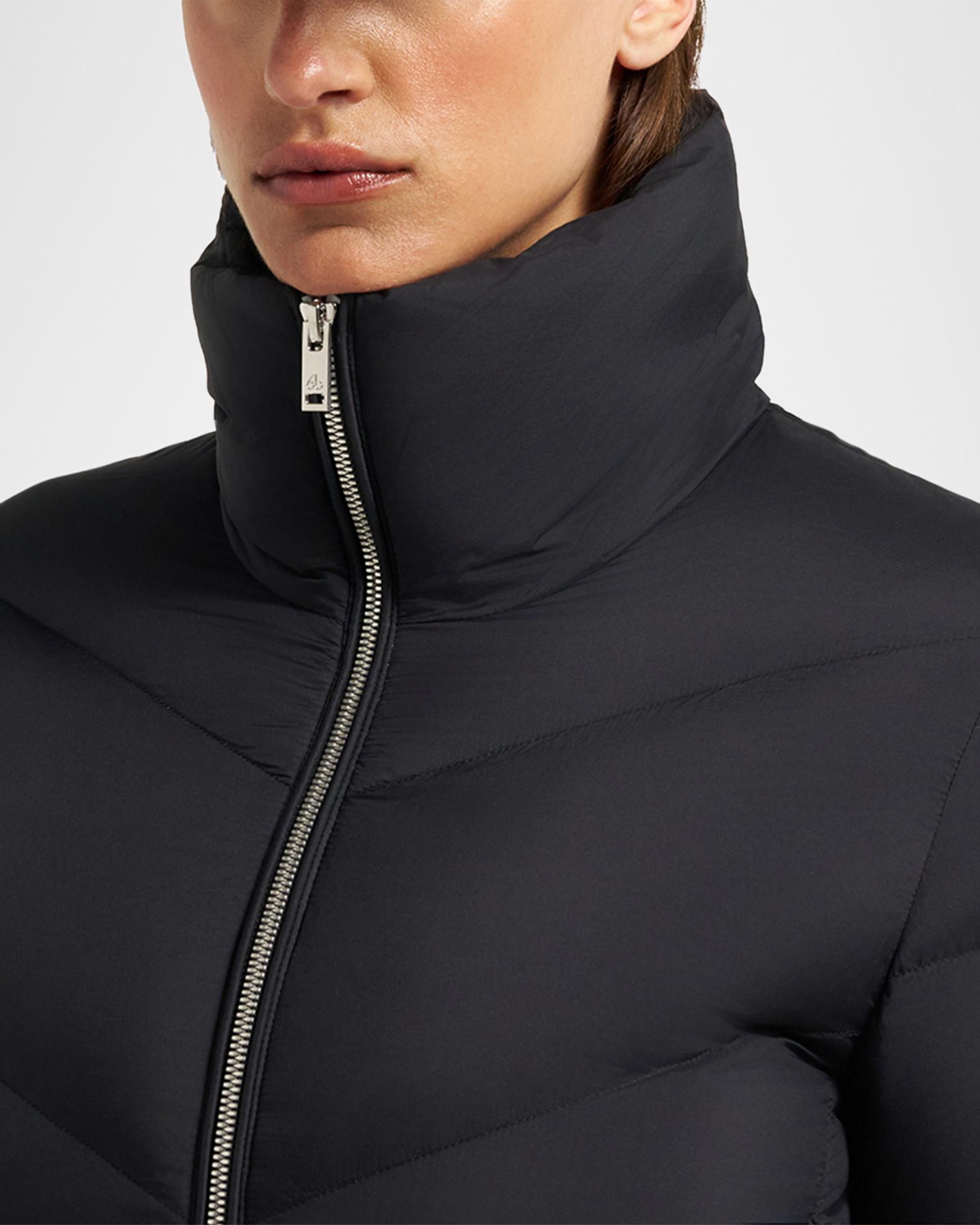 Moose Knuckles Belle Dune Long Down Puffer Jacket with Removable ...