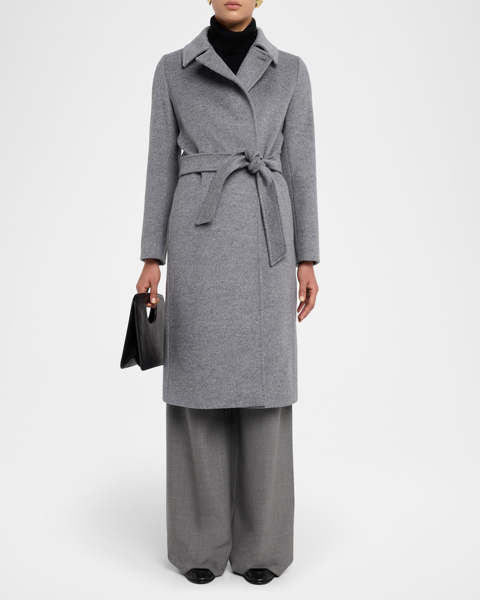 Max Mara Wool Robe Coat | Neiman Marcus
