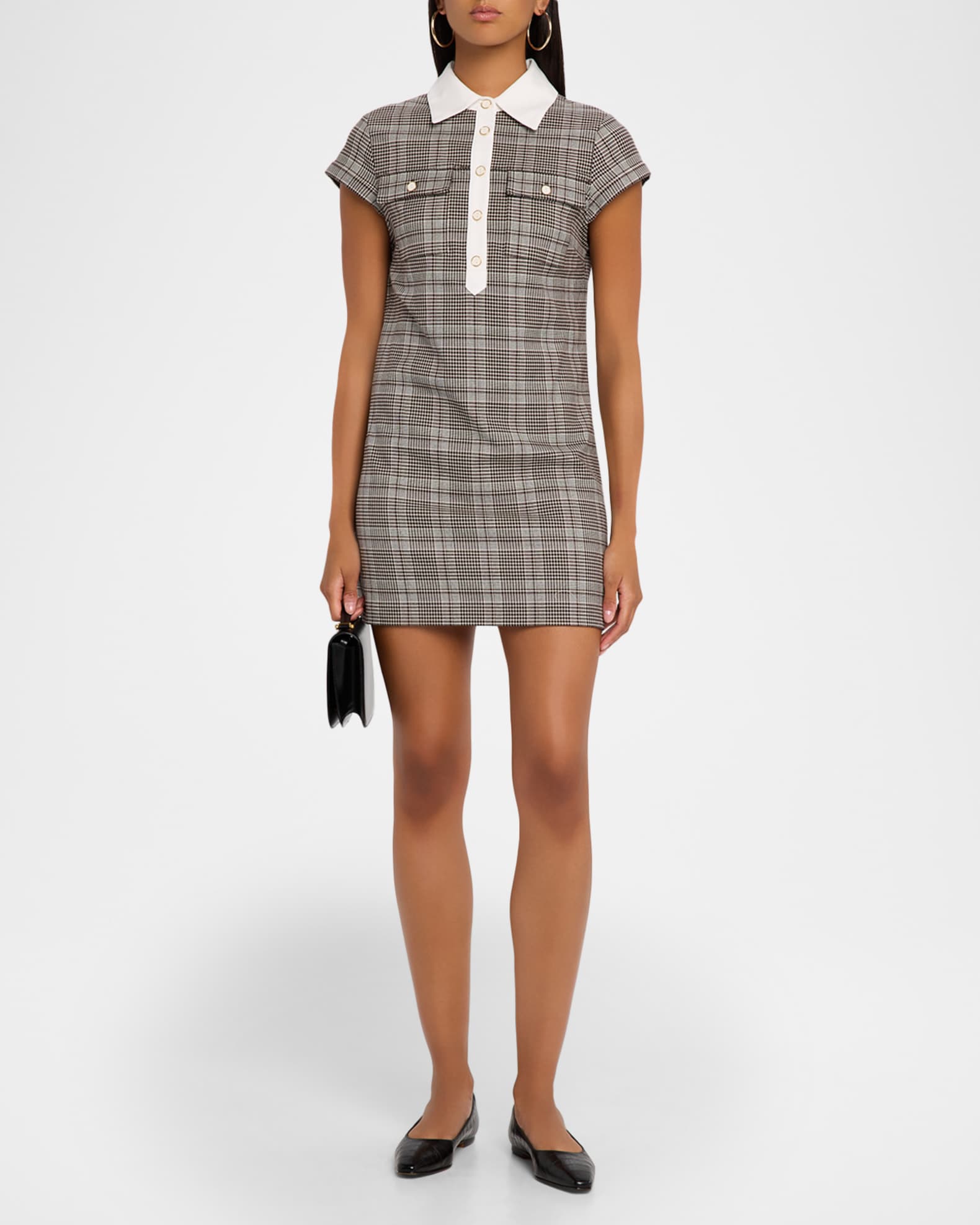 Alice + Olivia Darby Mini Dress, Size L