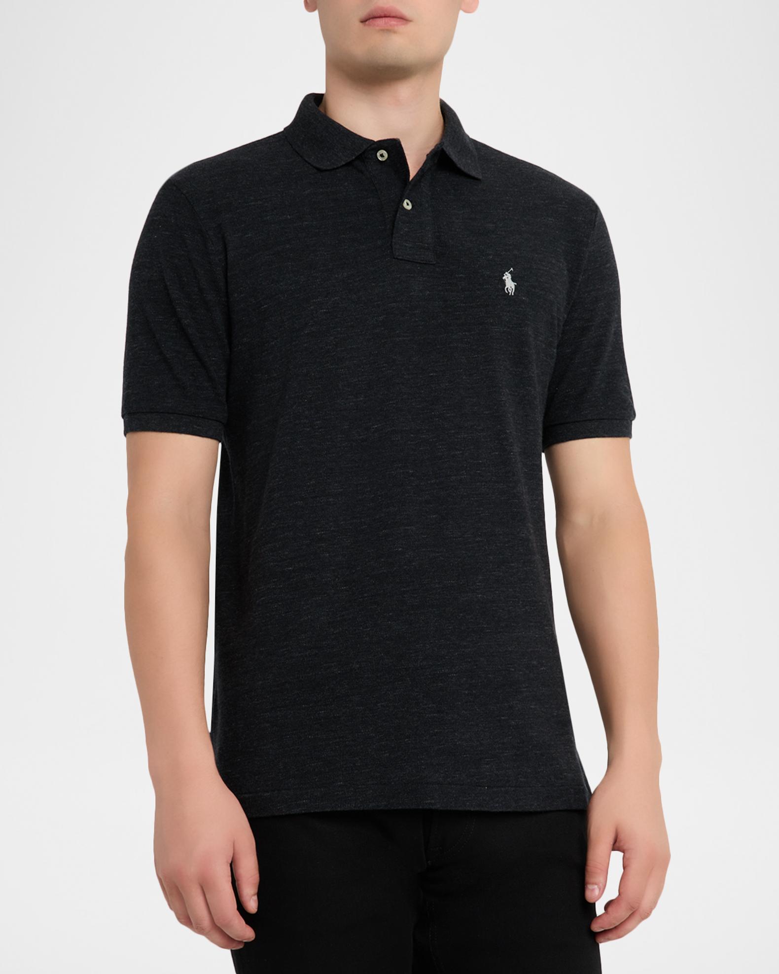 Men's The Iconic Mesh Classic-Fit Polo Shirt | Neiman Marcus