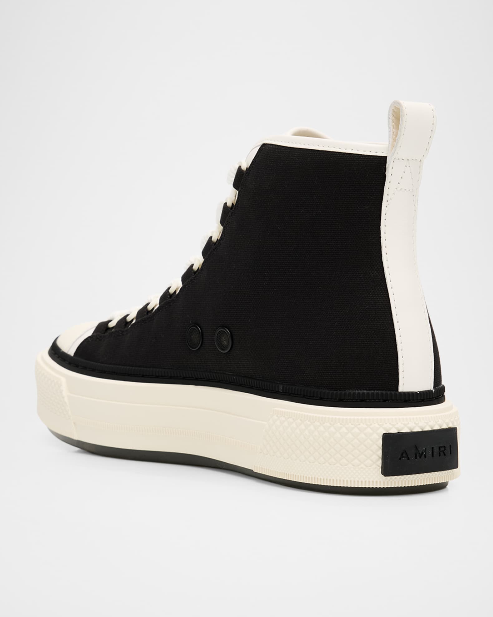 Amiri Men's MA Court Canvas High-Top Sneakers | Neiman Marcus