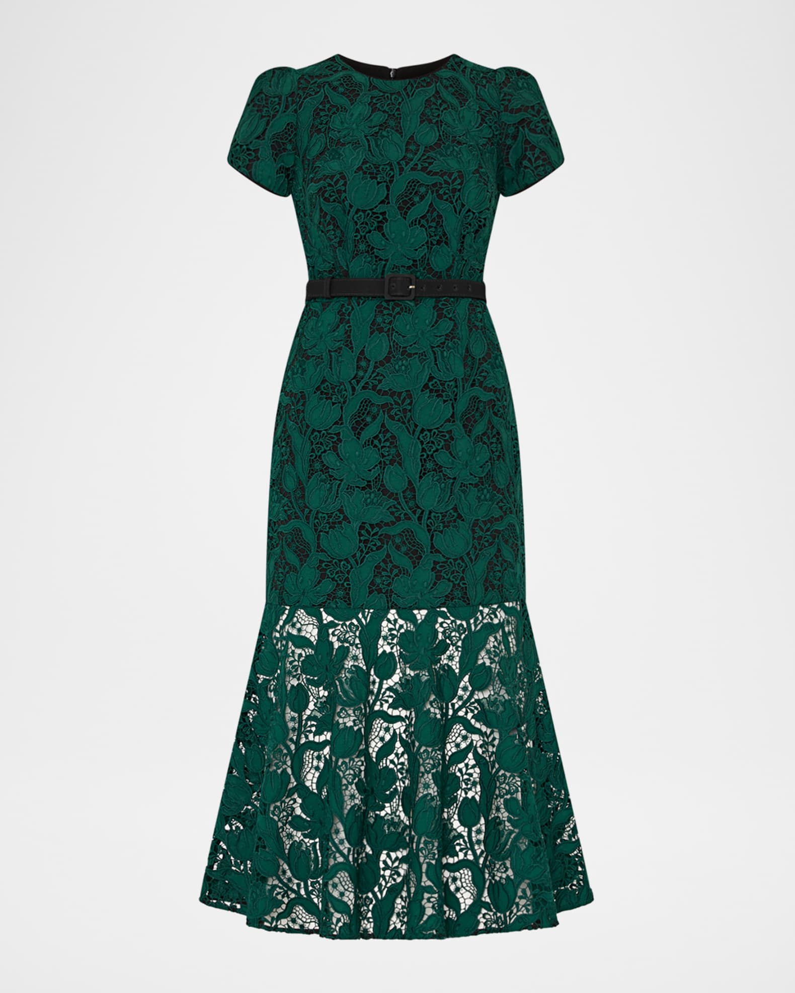 knee length dresses for ladies Milly Tahlia Tulip Garden Lace Dress main image 1