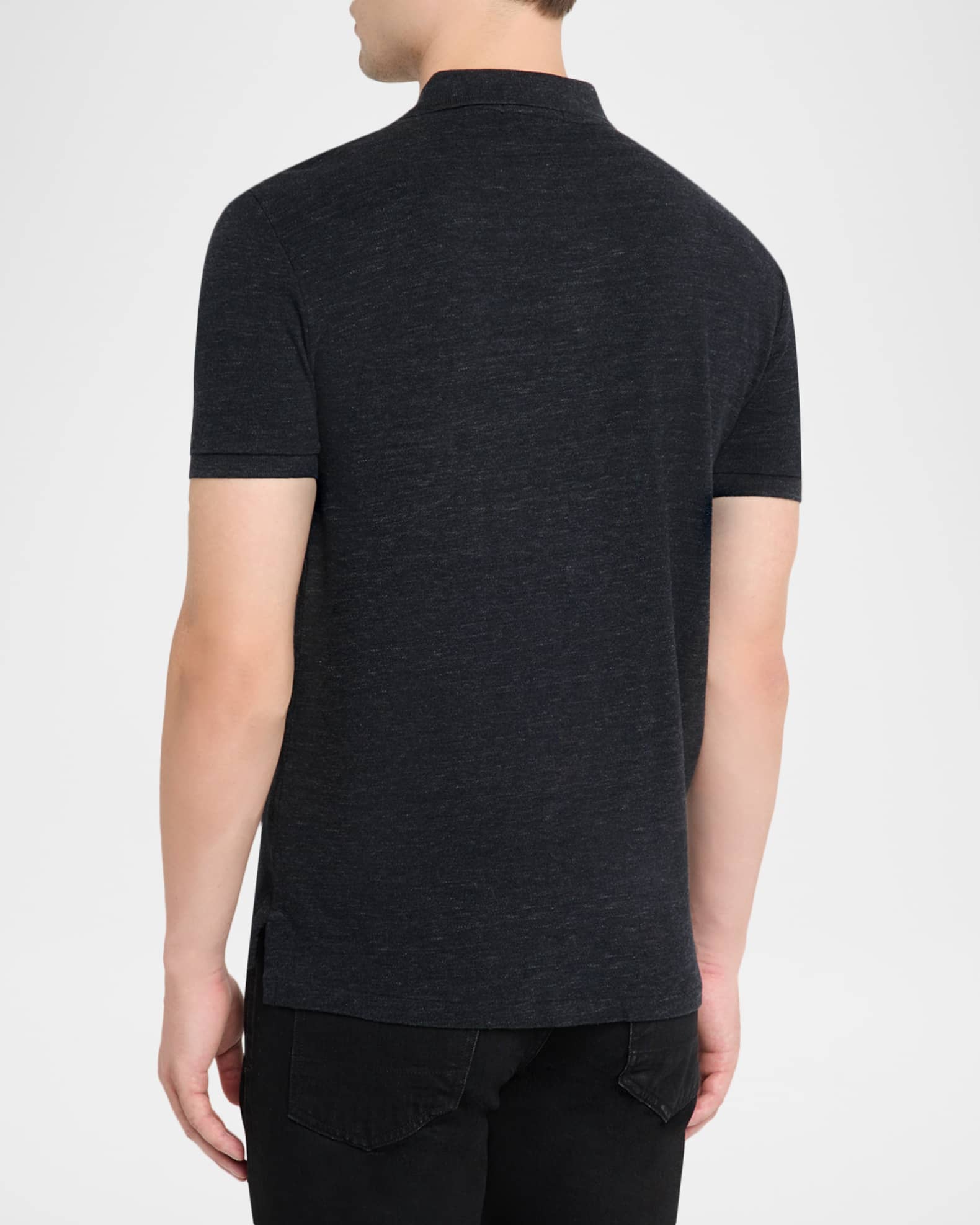 Men's Custom Slim Fit Soft Cotton Polo Shirt | Neiman Marcus