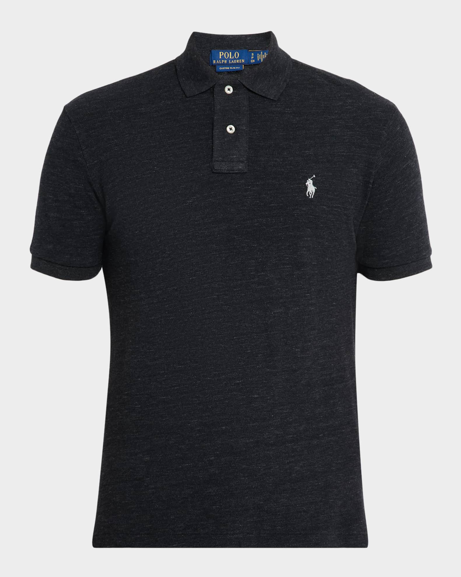 Men's Custom Slim Fit Soft Cotton Polo Shirt | Neiman Marcus