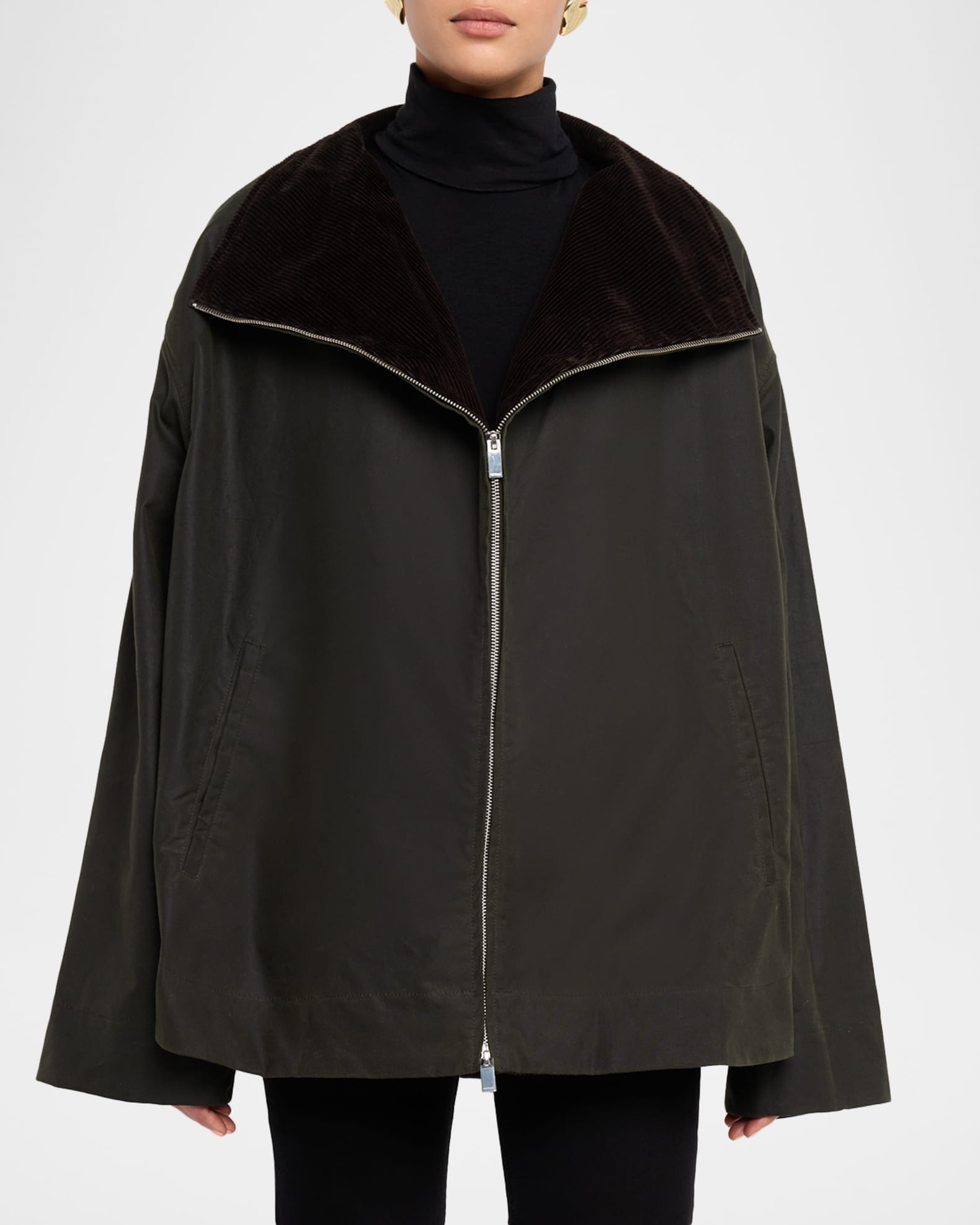 Toteme Zipped Country Jacket | Neiman Marcus