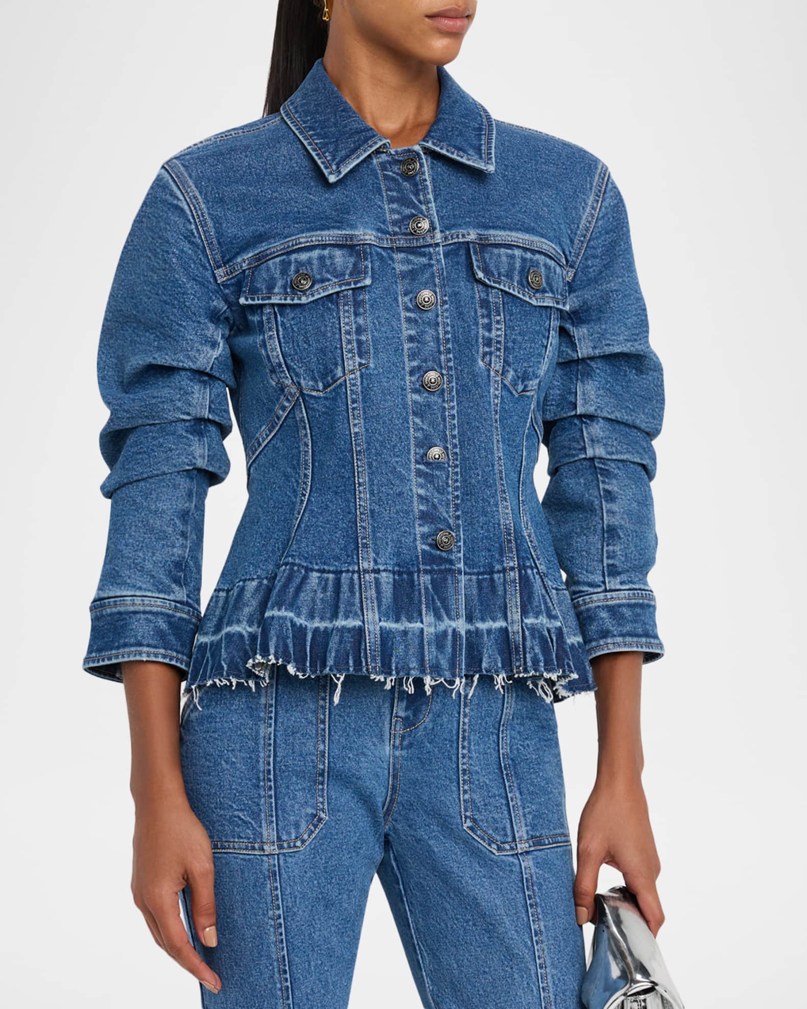 Gina Cinched Denim Jacket