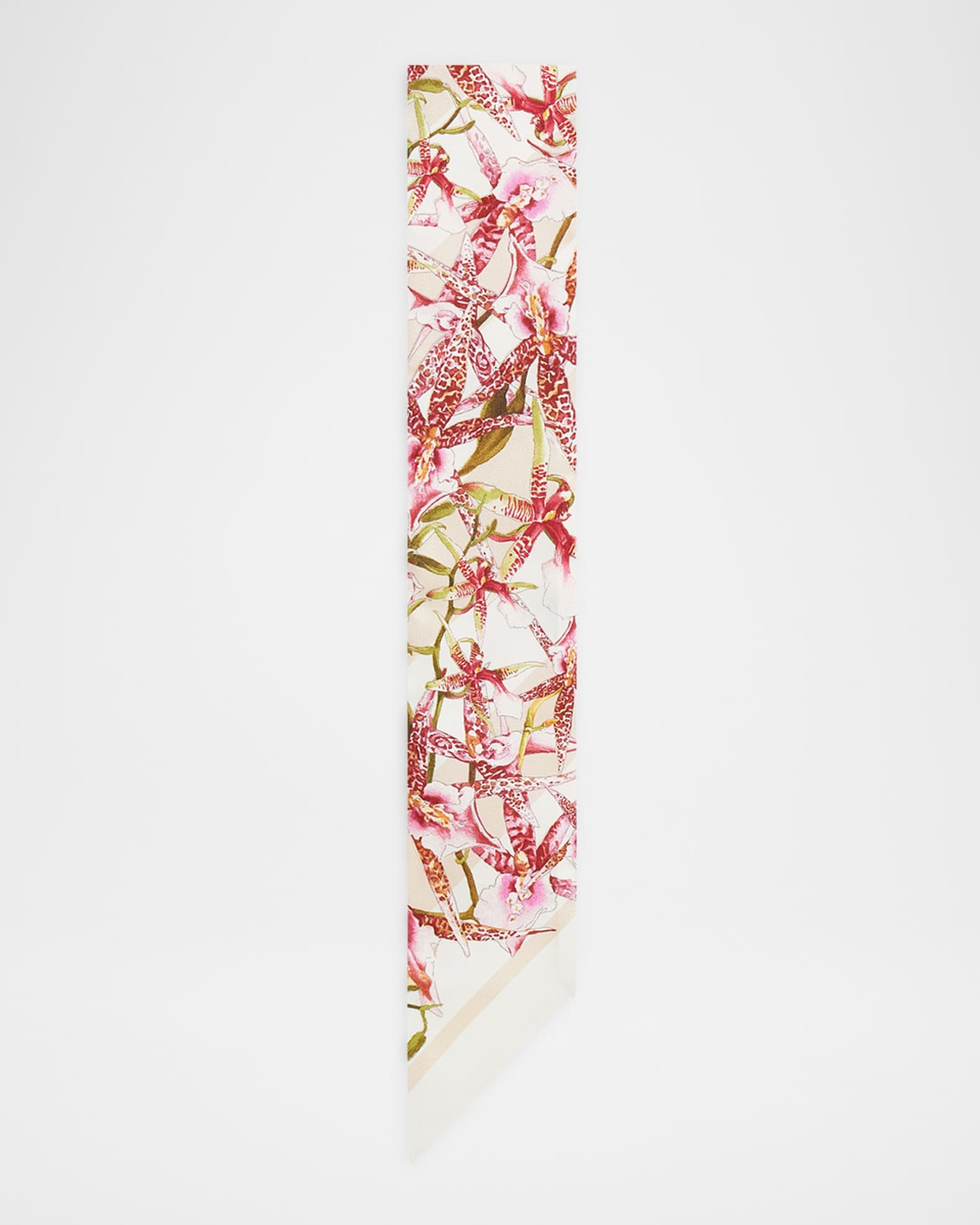 Ferragamo Floral Gaia Silk Scarf | Neiman Marcus