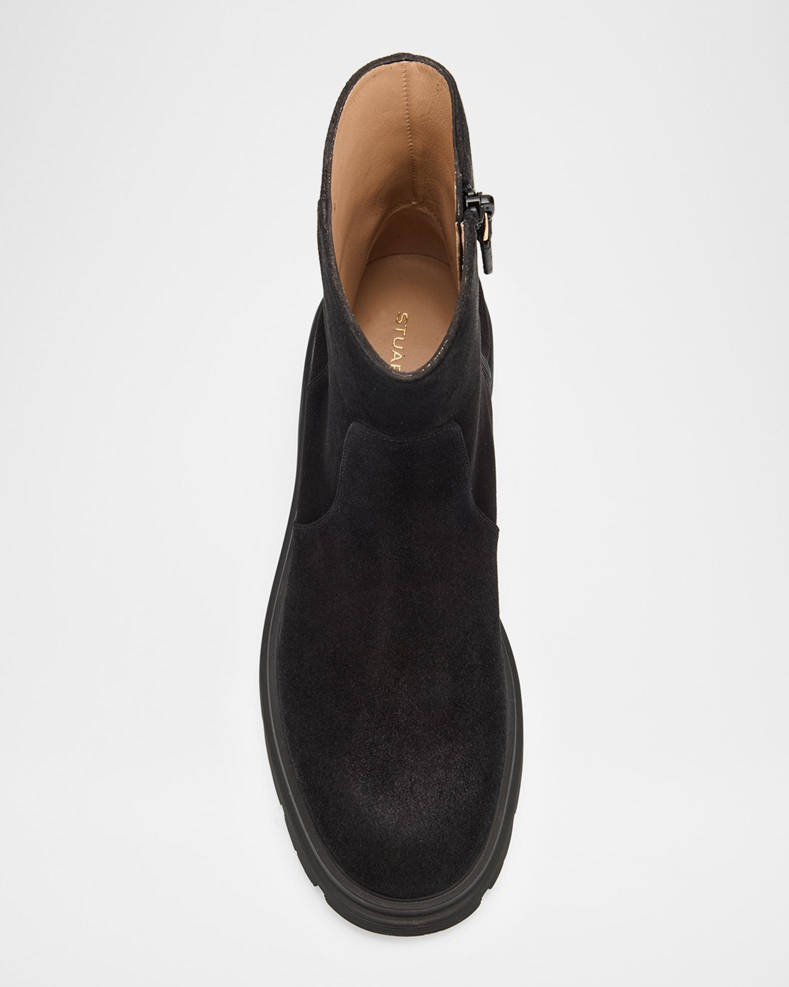 Stuart Weitzman Hudson Lite Suede Zip Ankle Boots | Neiman Marcus