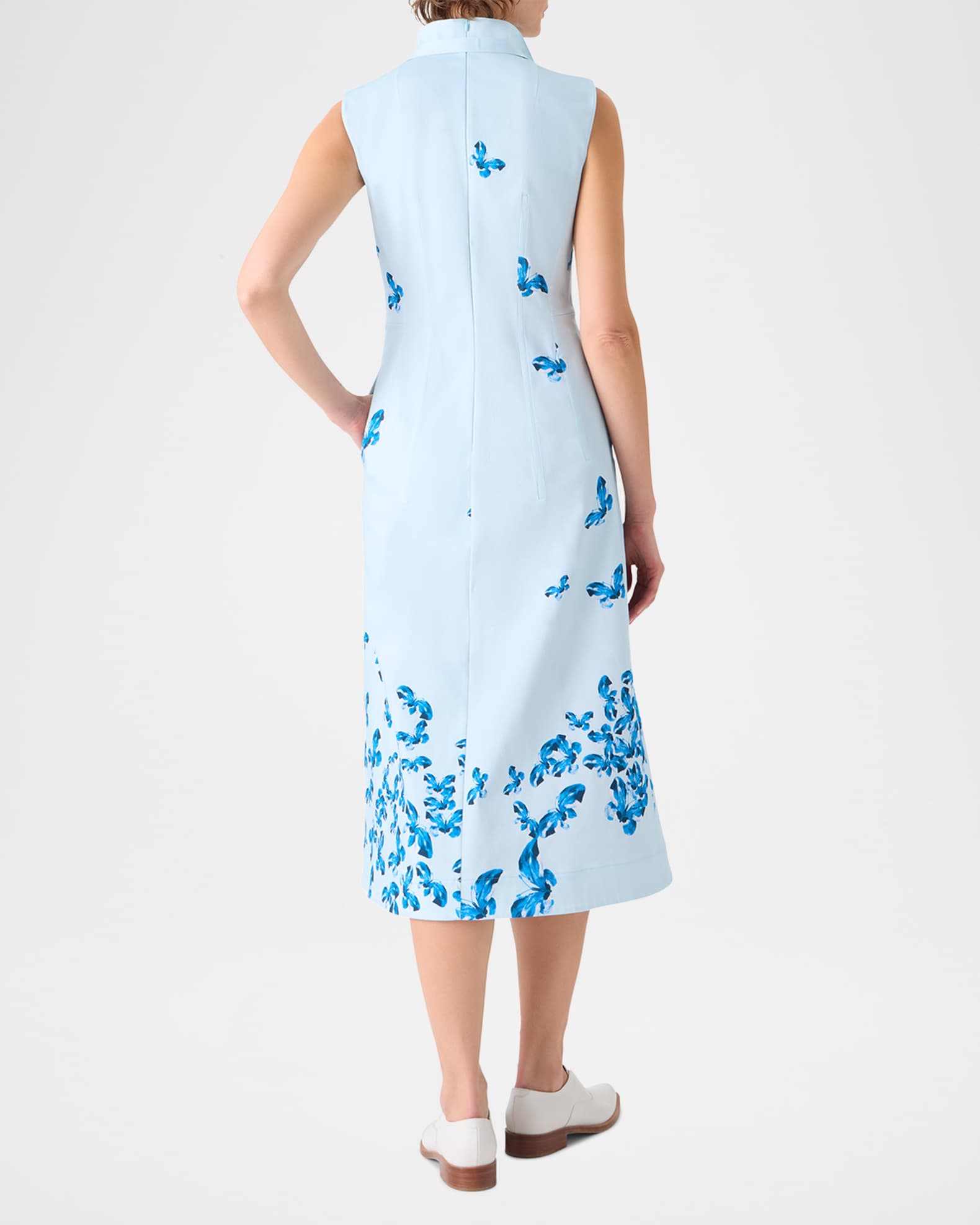 smocking dress Contemporary Smocked Yoke Dress 5-8yr main image 0