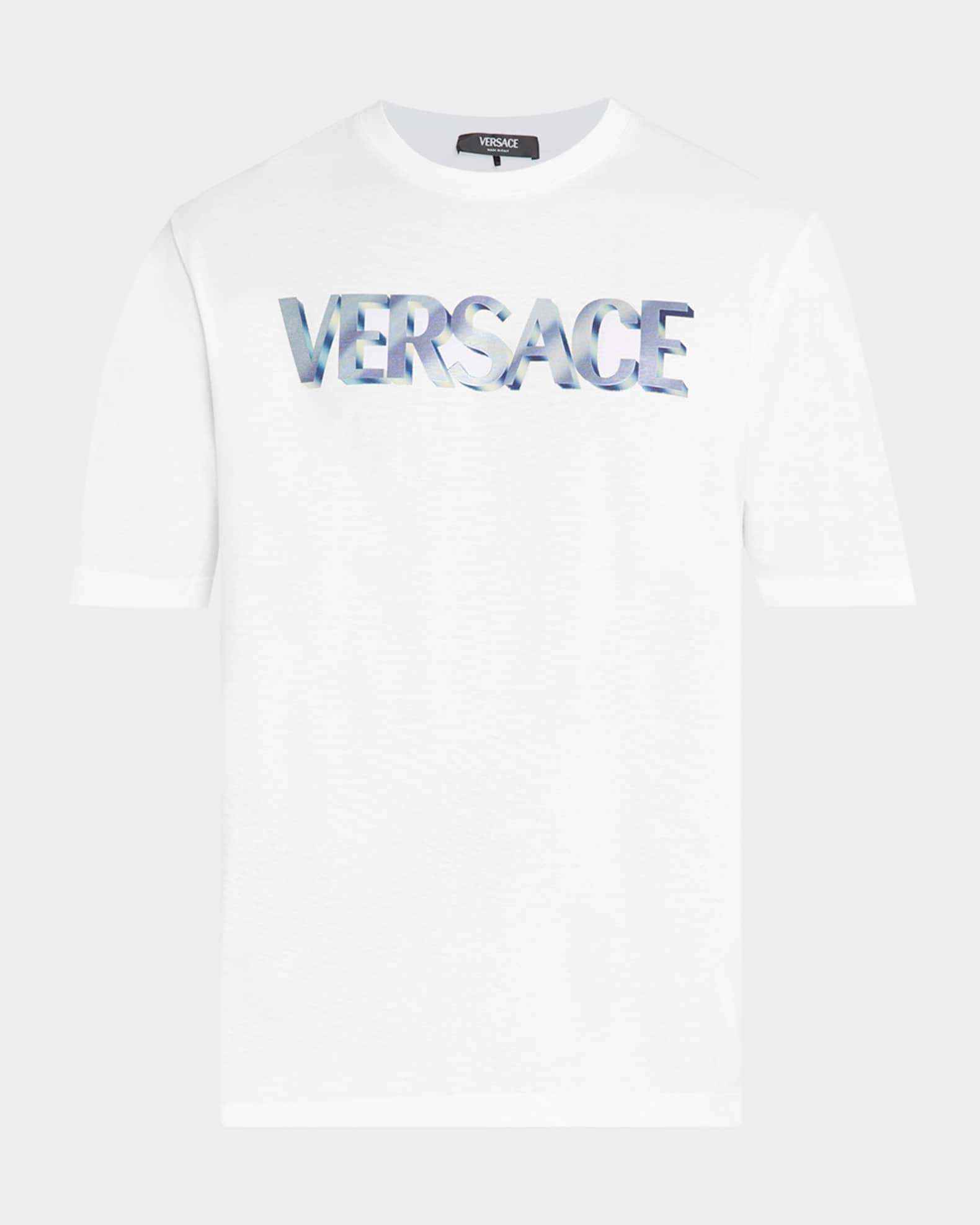 Versace Men's Chrome Logo Graphic T-Shirt | Neiman Marcus
