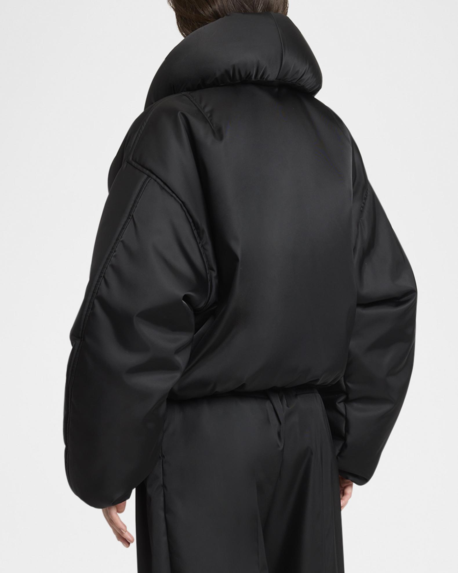 ALAIA Taffeta Padded Bomber Jacket | Neiman Marcus
