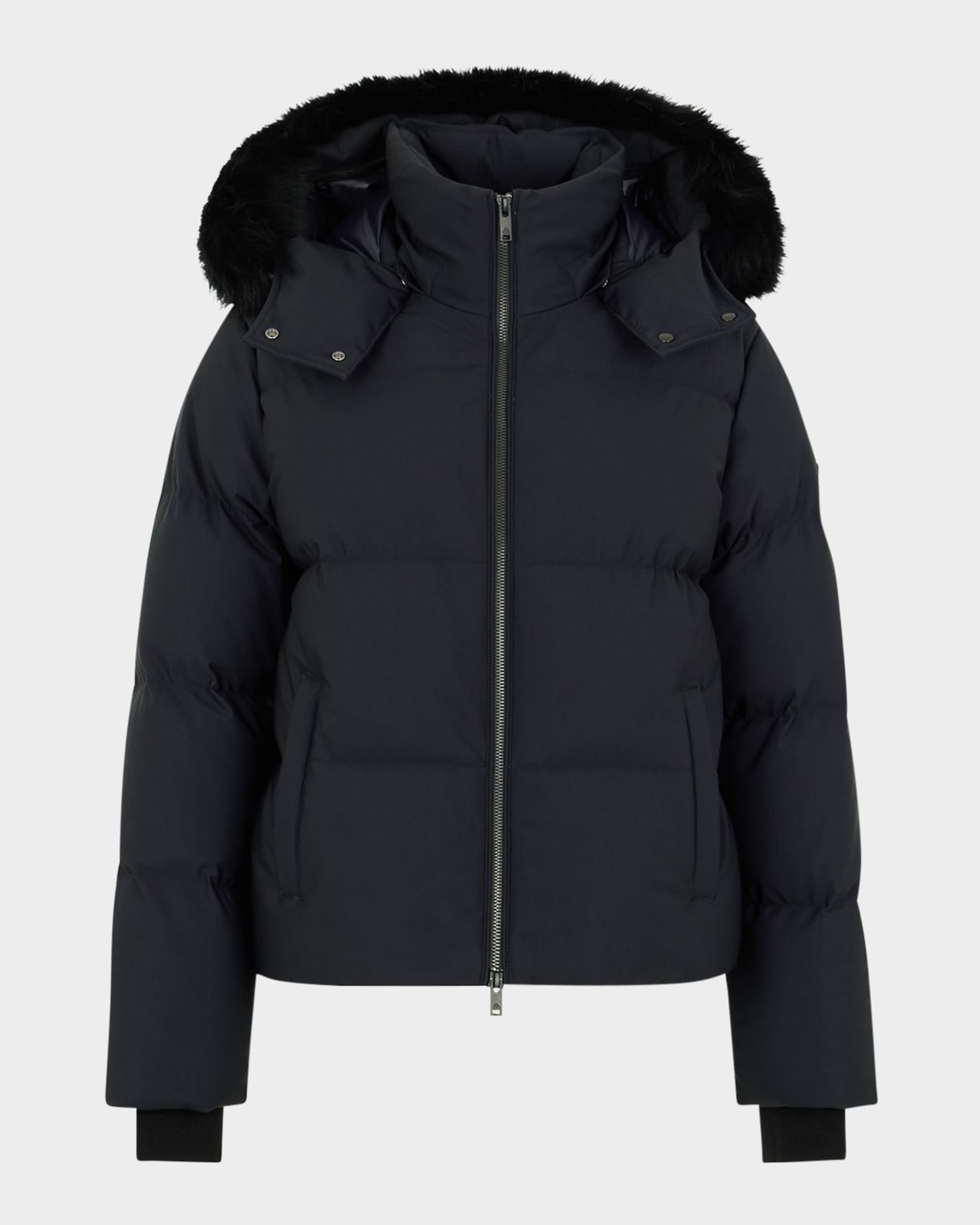 Moose Knuckles Misti Nyluxe Puffer Jacket with Detachable Hood