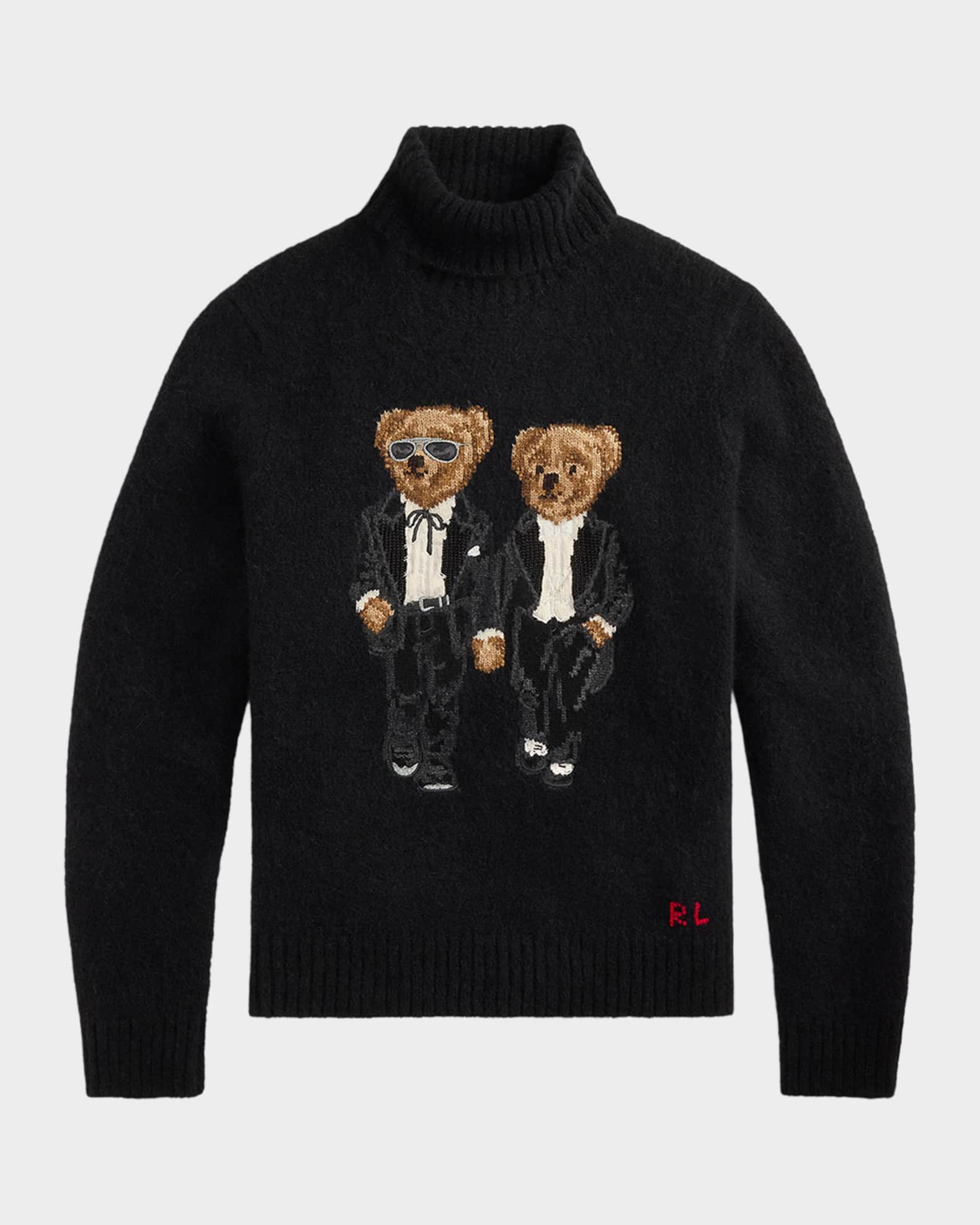 Polo Ralph Lauren Men's The Ralph & Ricky Tuxedo Bear Turtleneck