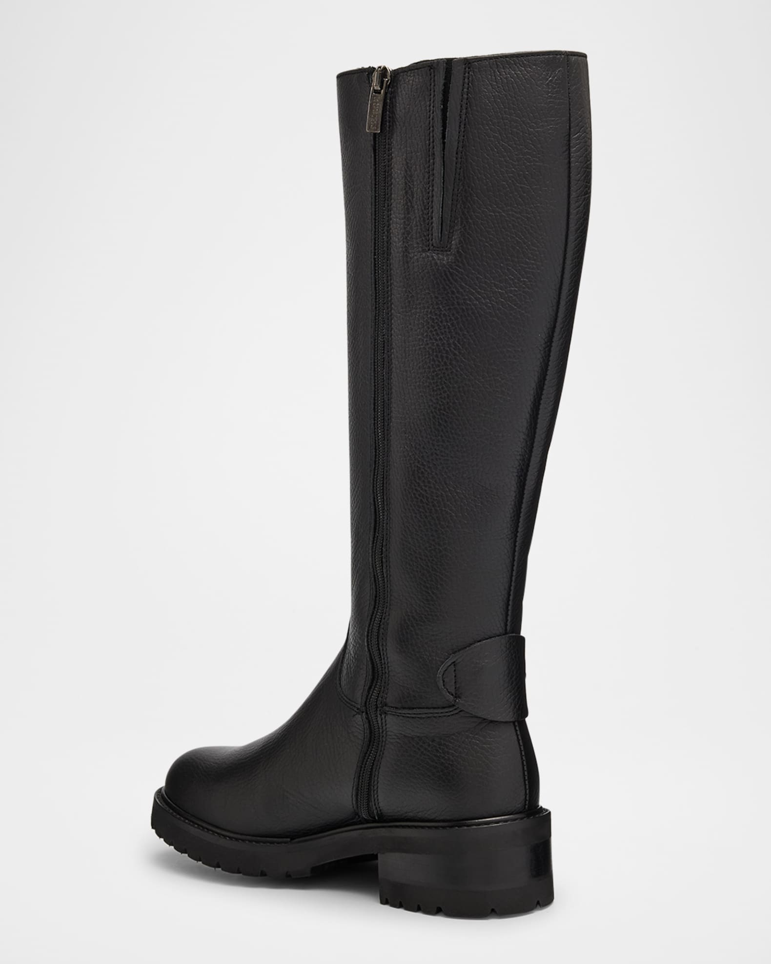 (取寄) ラ カナディエンヌ レディース ケイト La Canadienne women Cate Black La Canadienne Cate Waterproof Pebble Leather Knee-High Boots