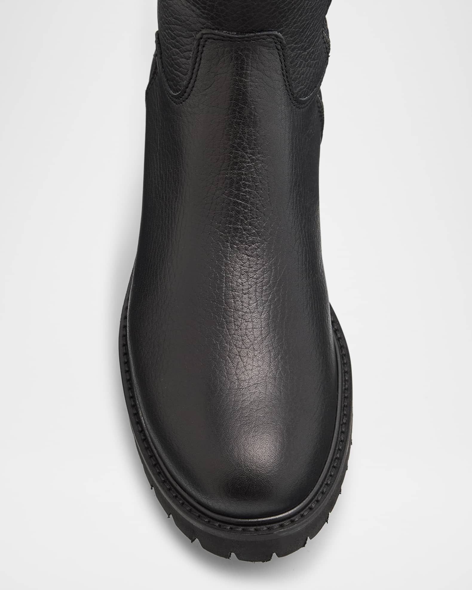 La Canadienne Cate Waterproof Pebble Leather Knee-High Boots