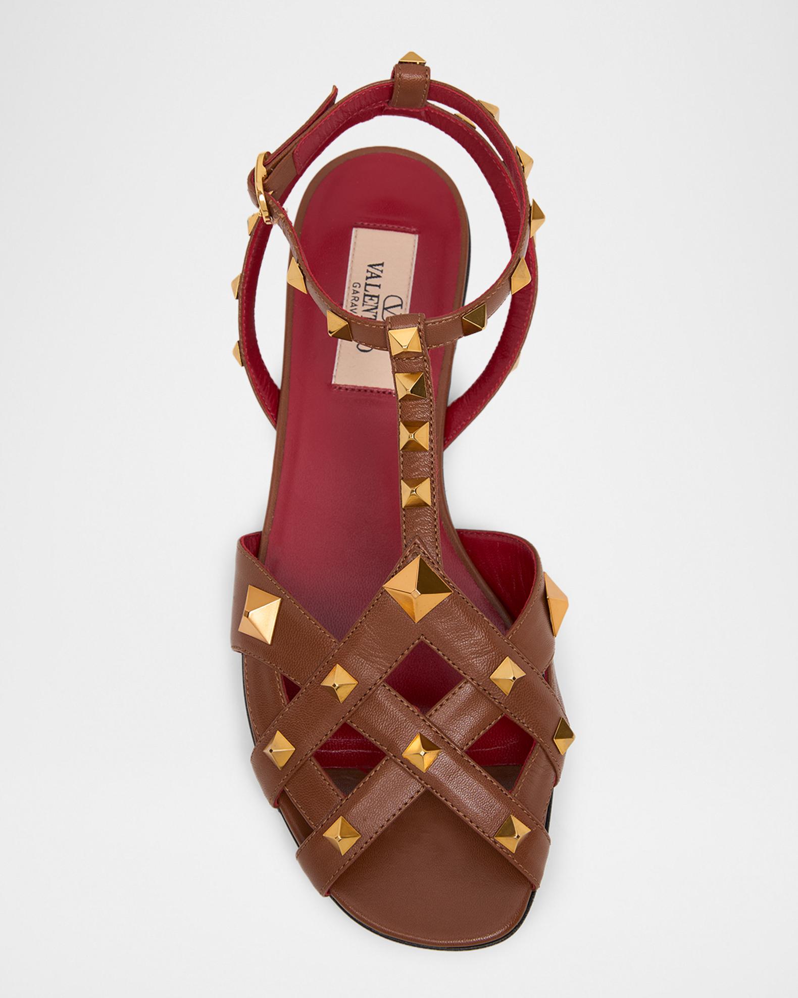 Valentino Garavani Studdy Leather Sandals | Neiman Marcus