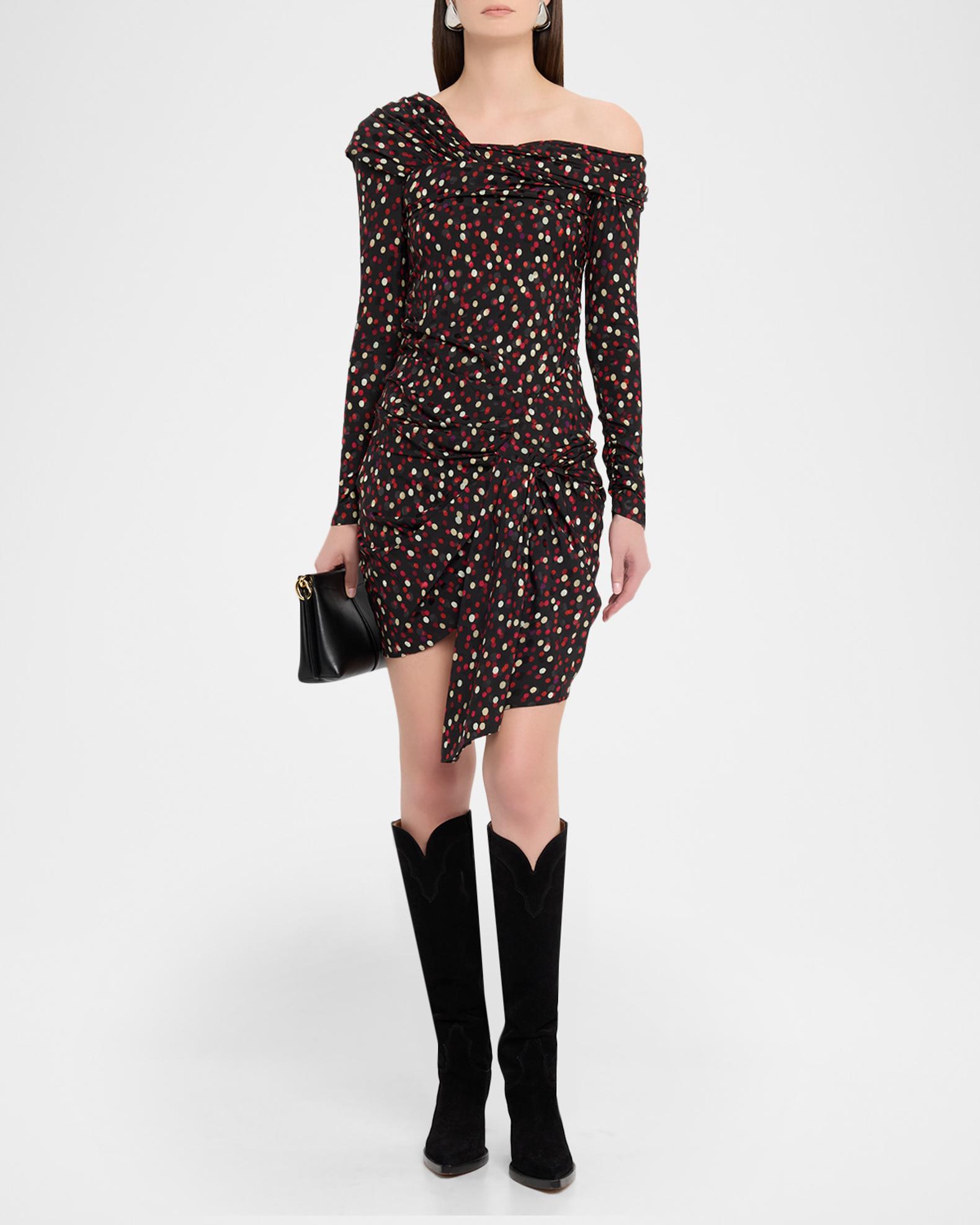 isabel marant party dress ELISKA DRESS Woman black