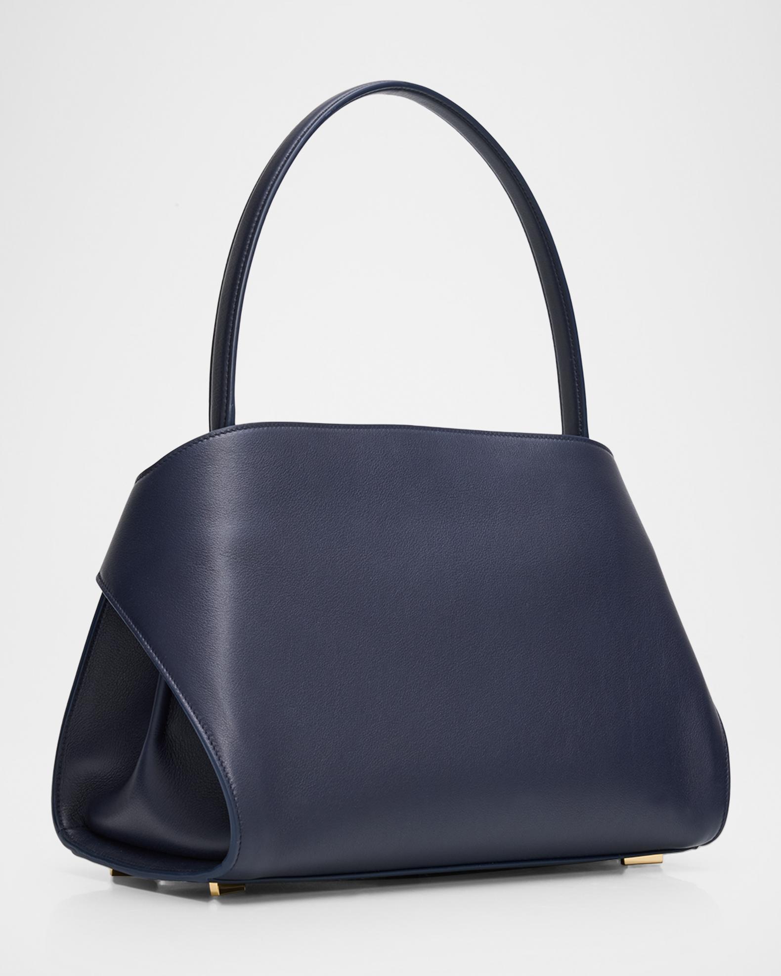 Ferragamo Hug Small Leather Top Handle Bag | Neiman Marcus