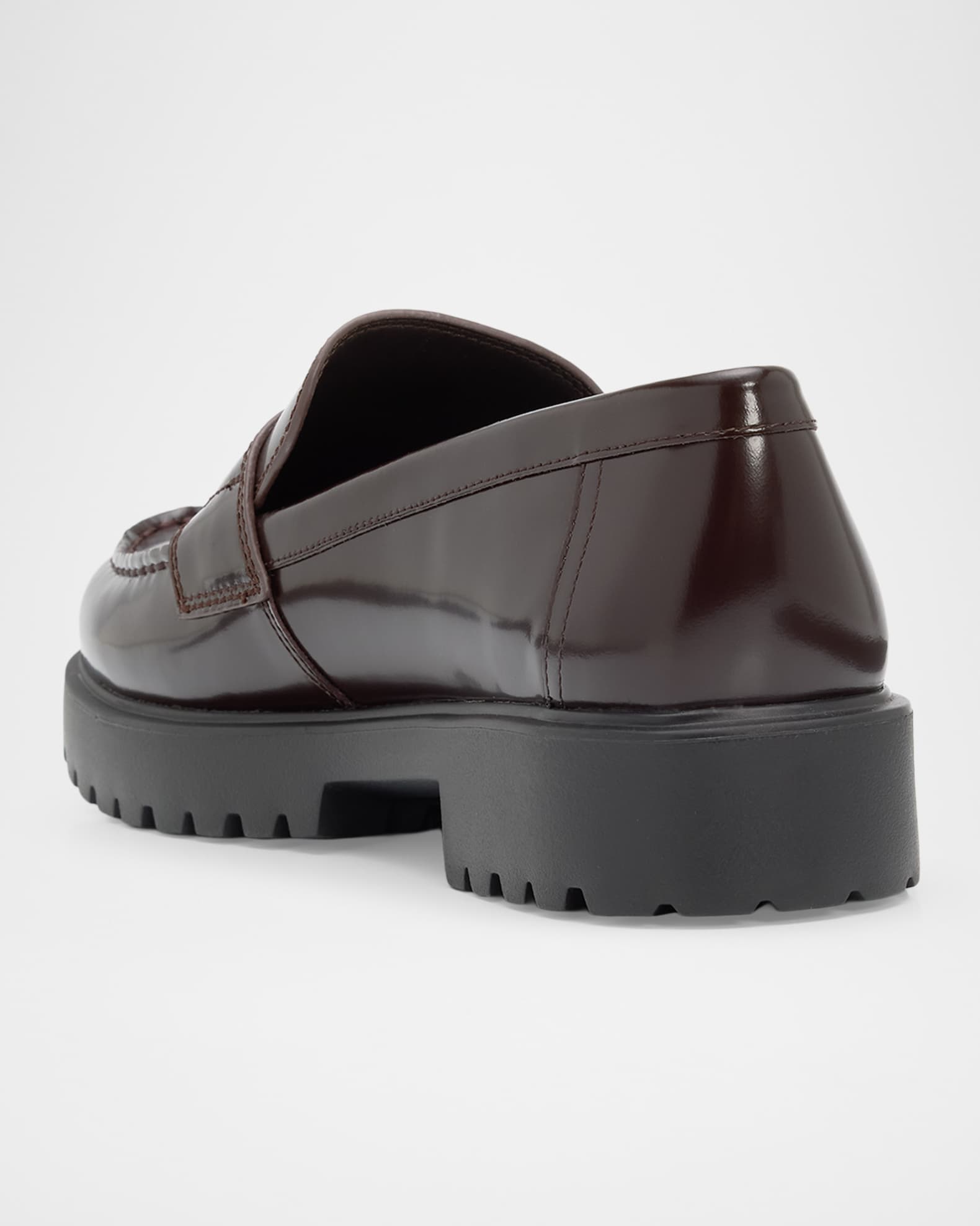 Tory Burch Classic Leather Lug-Sole Loafers | Neiman Marcus