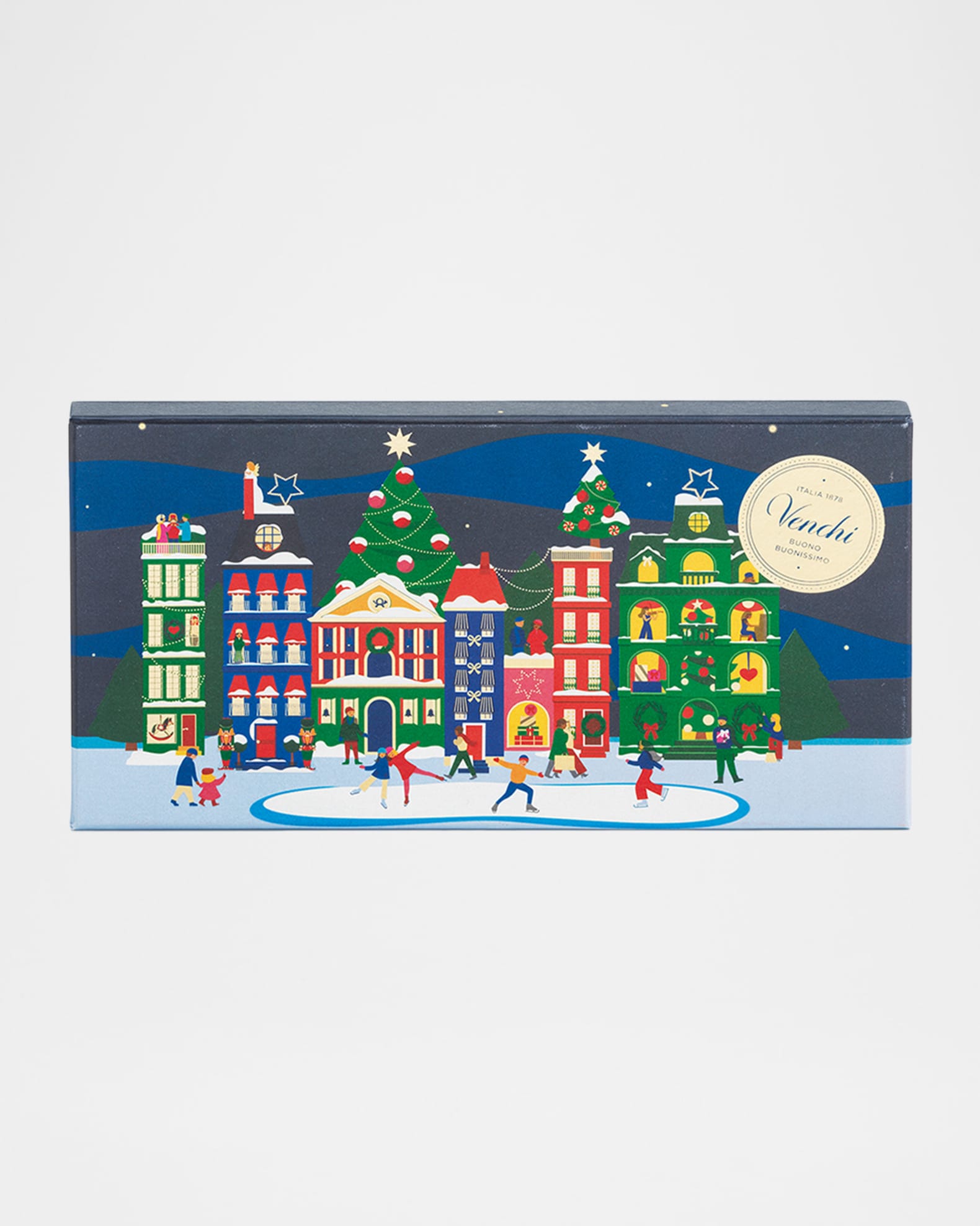 Venchi x Alice Bureau Large Christmas Chocolates Gift Box | Neiman