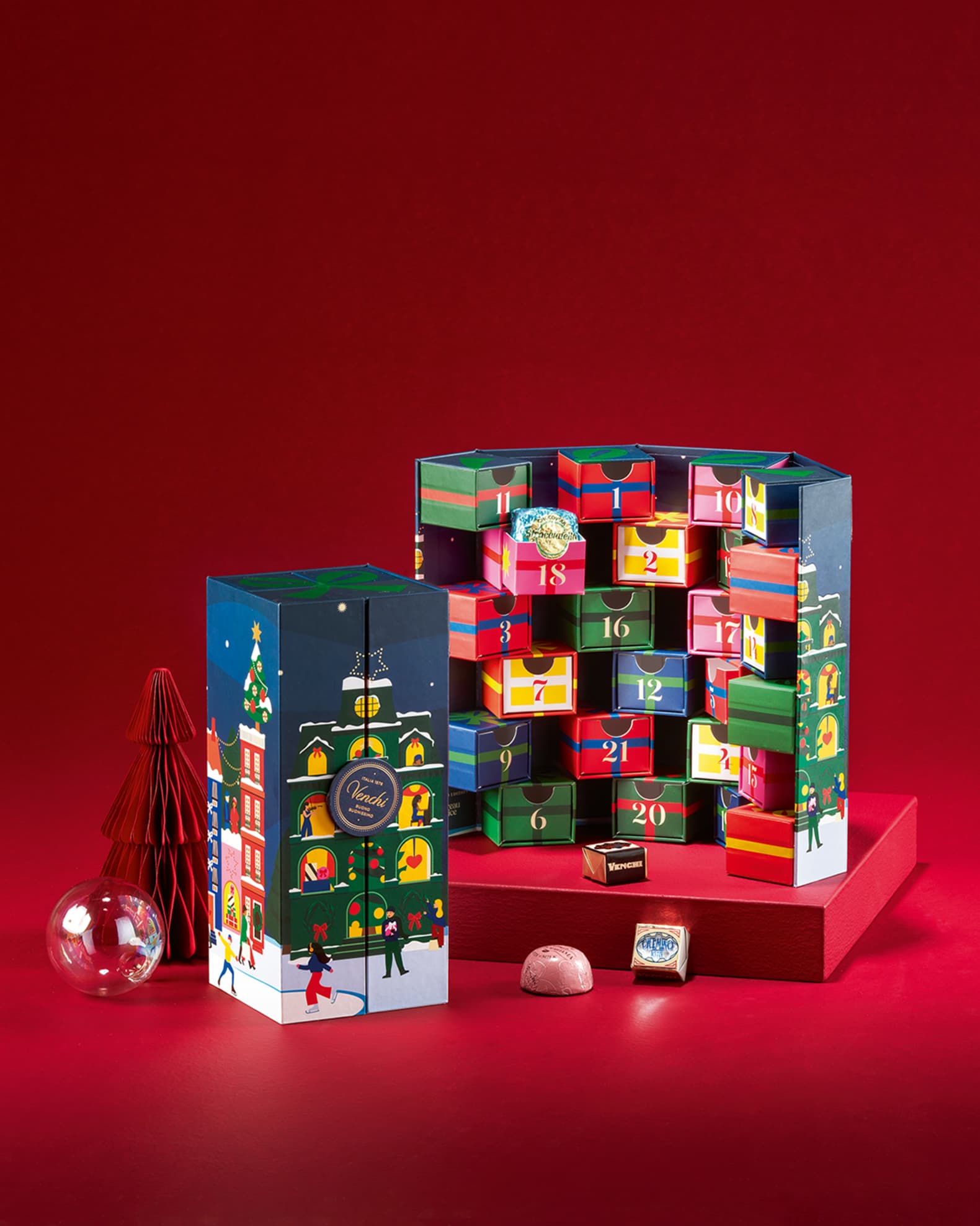 Venchi x Alice Bureau Christmas Deluxe Chocolate Advent Calendar