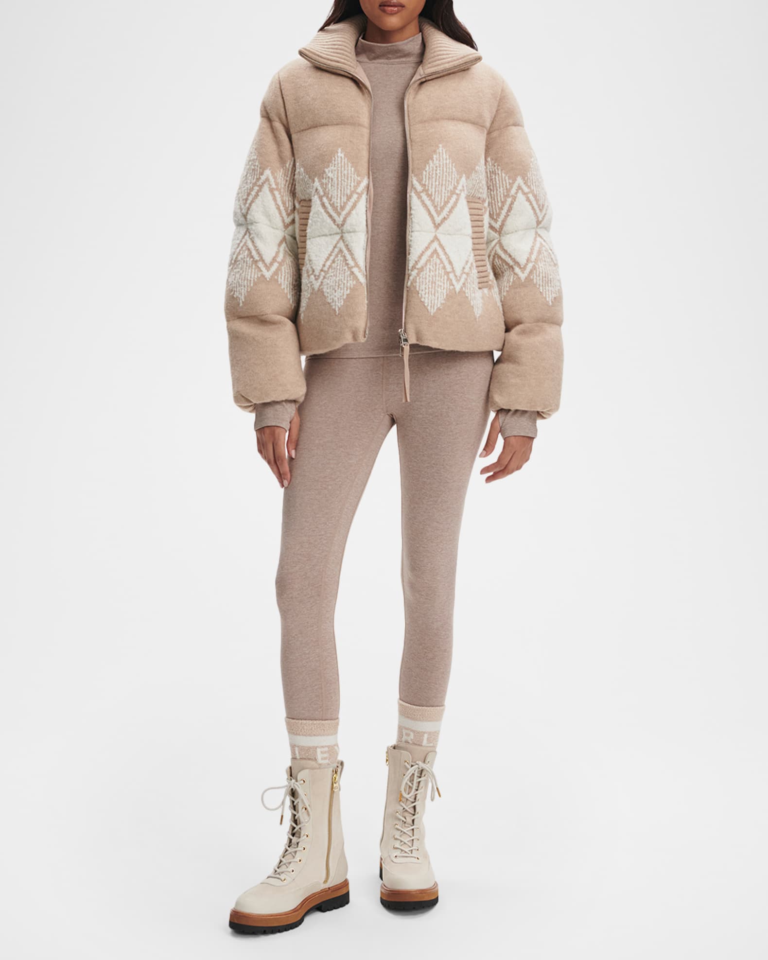 Belinda Knit Puffer Jacket