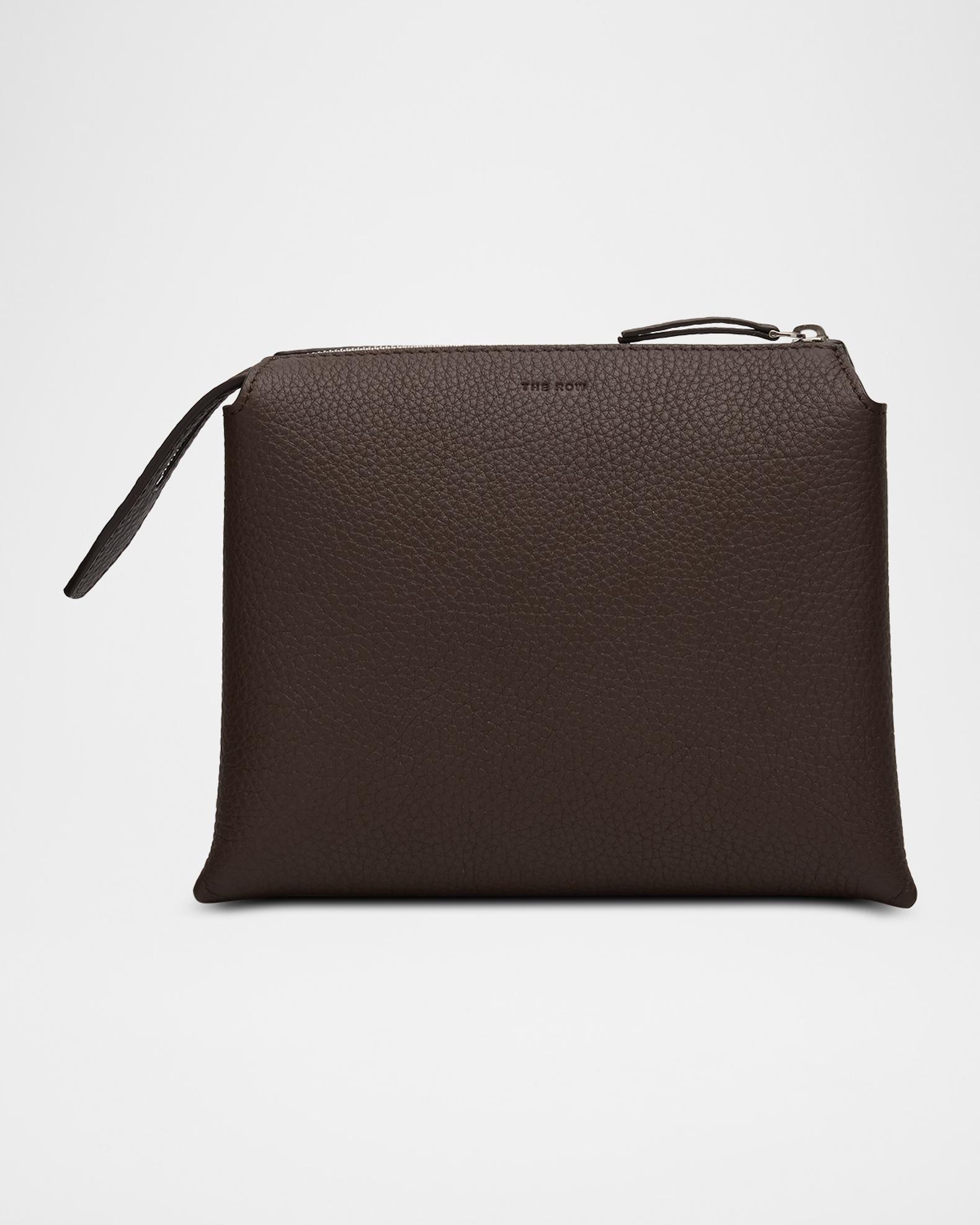 THE ROW Nu Mini Twin Crossbody Bag in Grain Leather | Neiman Marcus