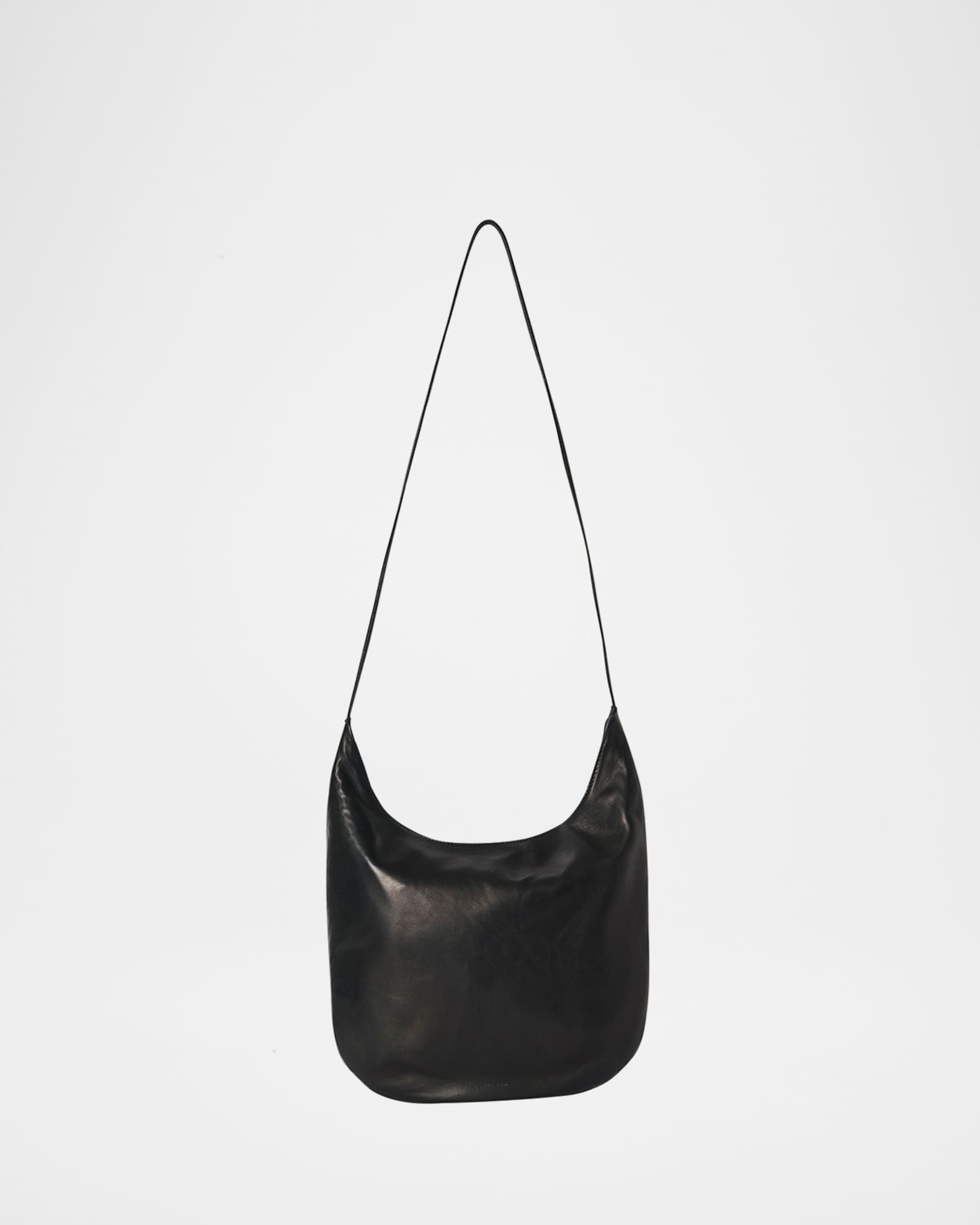 THE ROW ブラックレザービジネスバッグ N/S Park レザー製クロスボディバッグ Black – The Row