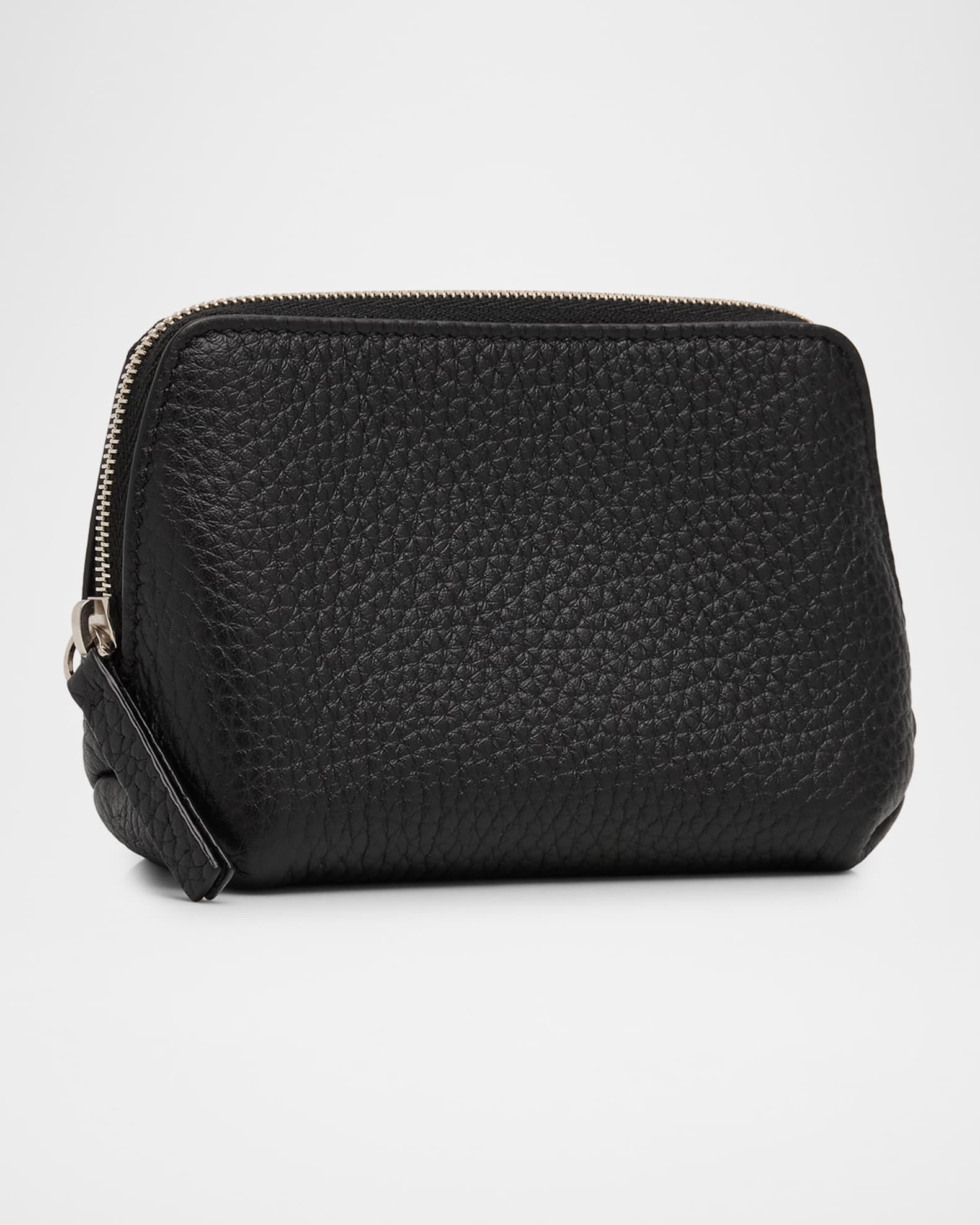 バッグ THE ROW Owen Pouch Grain Leather black THE ROW Owen Leather Wristlet Pouch | Neiman Marcus
