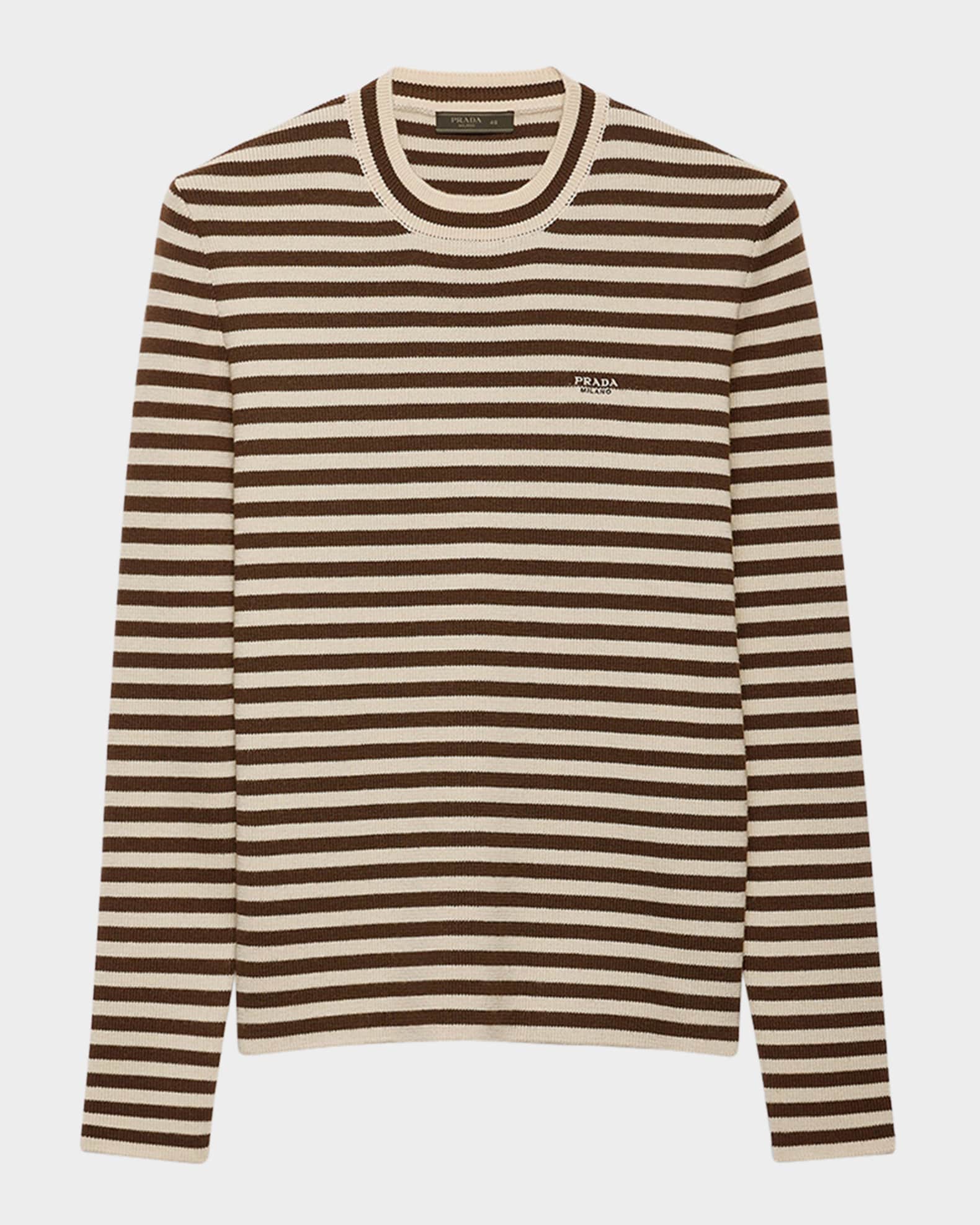 Men's Superfine Wool Crew-Neck Sweater 0